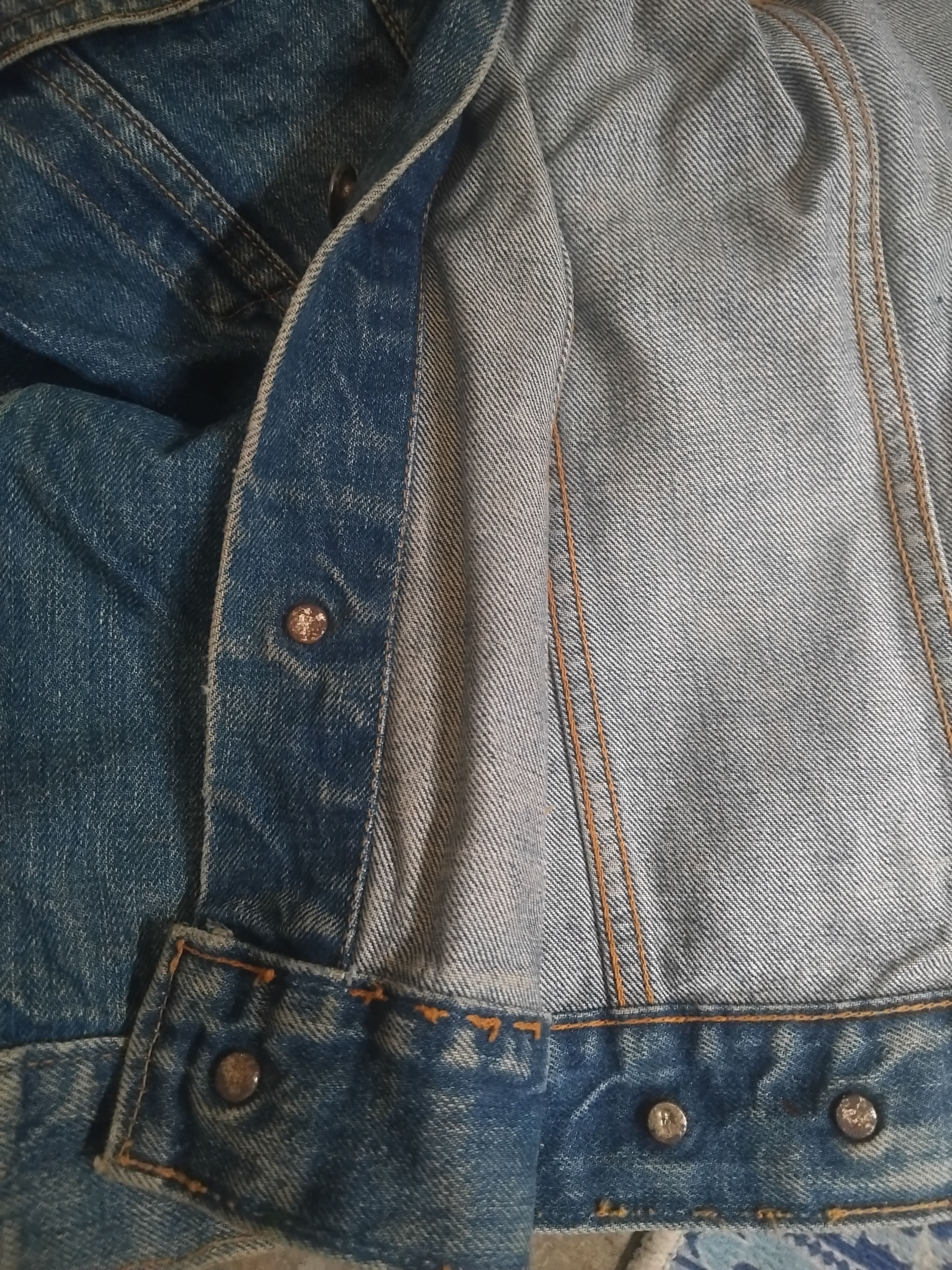 Levi's 💥Vintage Levis big E distressed Made in USA 350 jacket Size US S / EU 44-46 / 1 - 15 Thumbnail