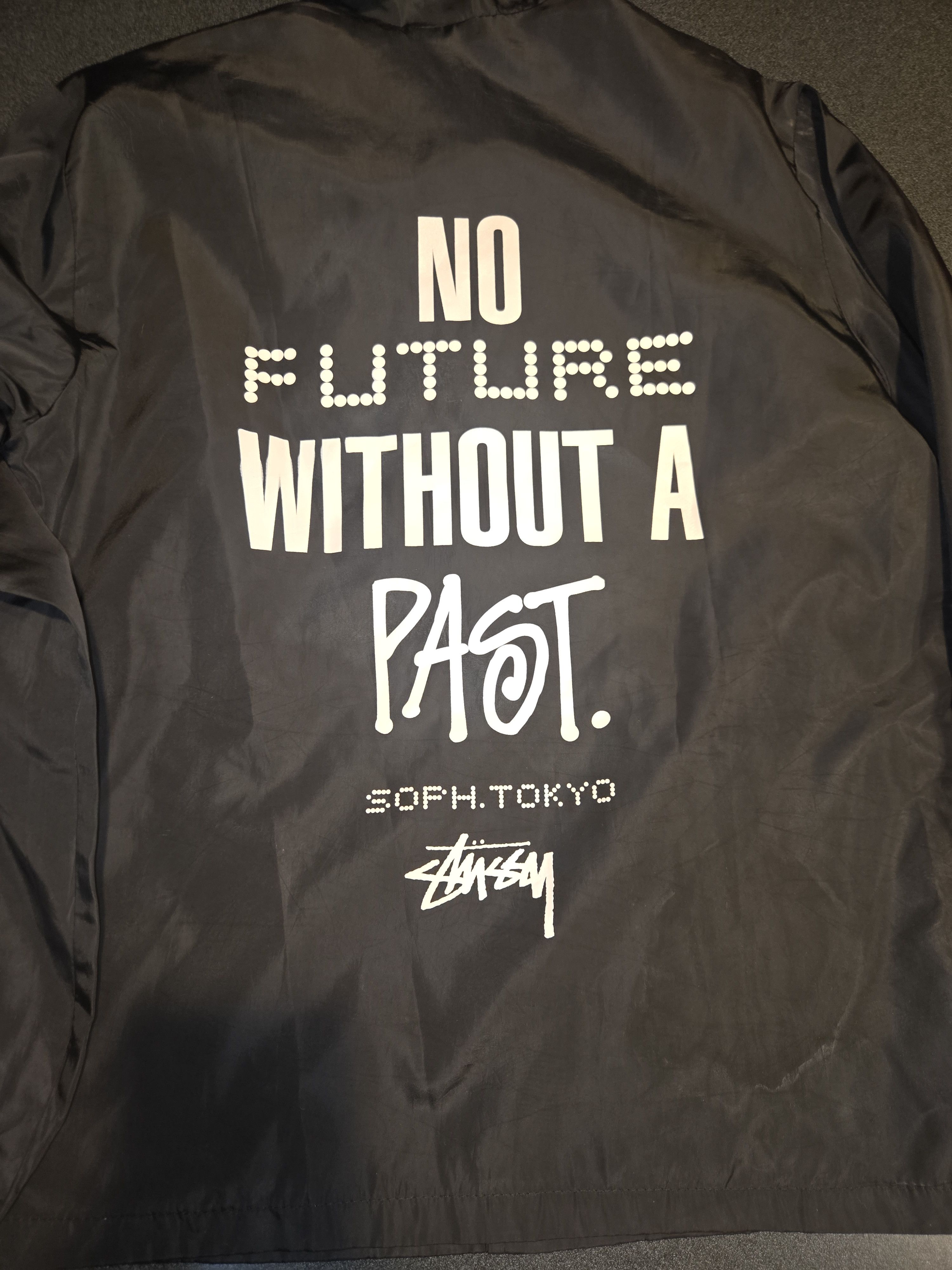 Stussy Stüssy × SOPH.TOKYO Coach Jacket “No Future Without a Past” Size US S / EU 44-46 / 1 - 7 Thumbnail