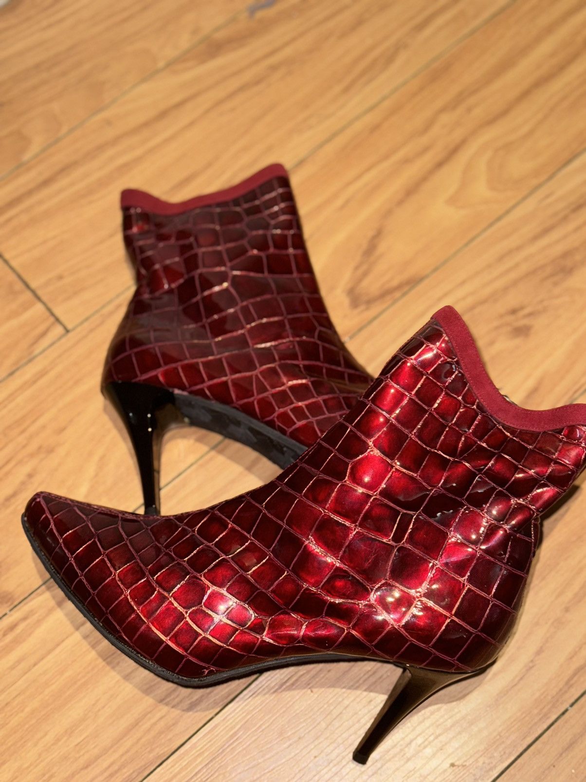 Ron White RON WHITE Leather Heels Size US 9 / IT 39 - 3 Thumbnail