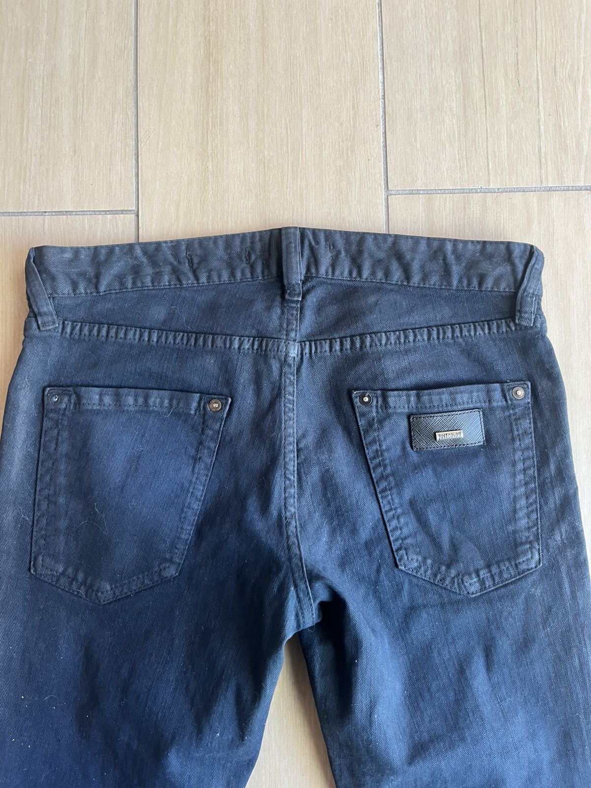 Just Cavalli Just Cavalli Waxed Skinny Jeans Size US 31 - 4 Thumbnail