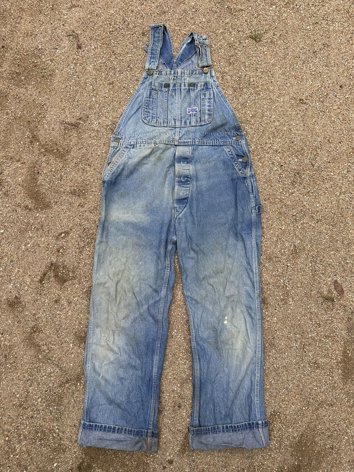 Vintage Vintage Big Smith Overall Size US 34 / EU 50 - 1 Thumbnail