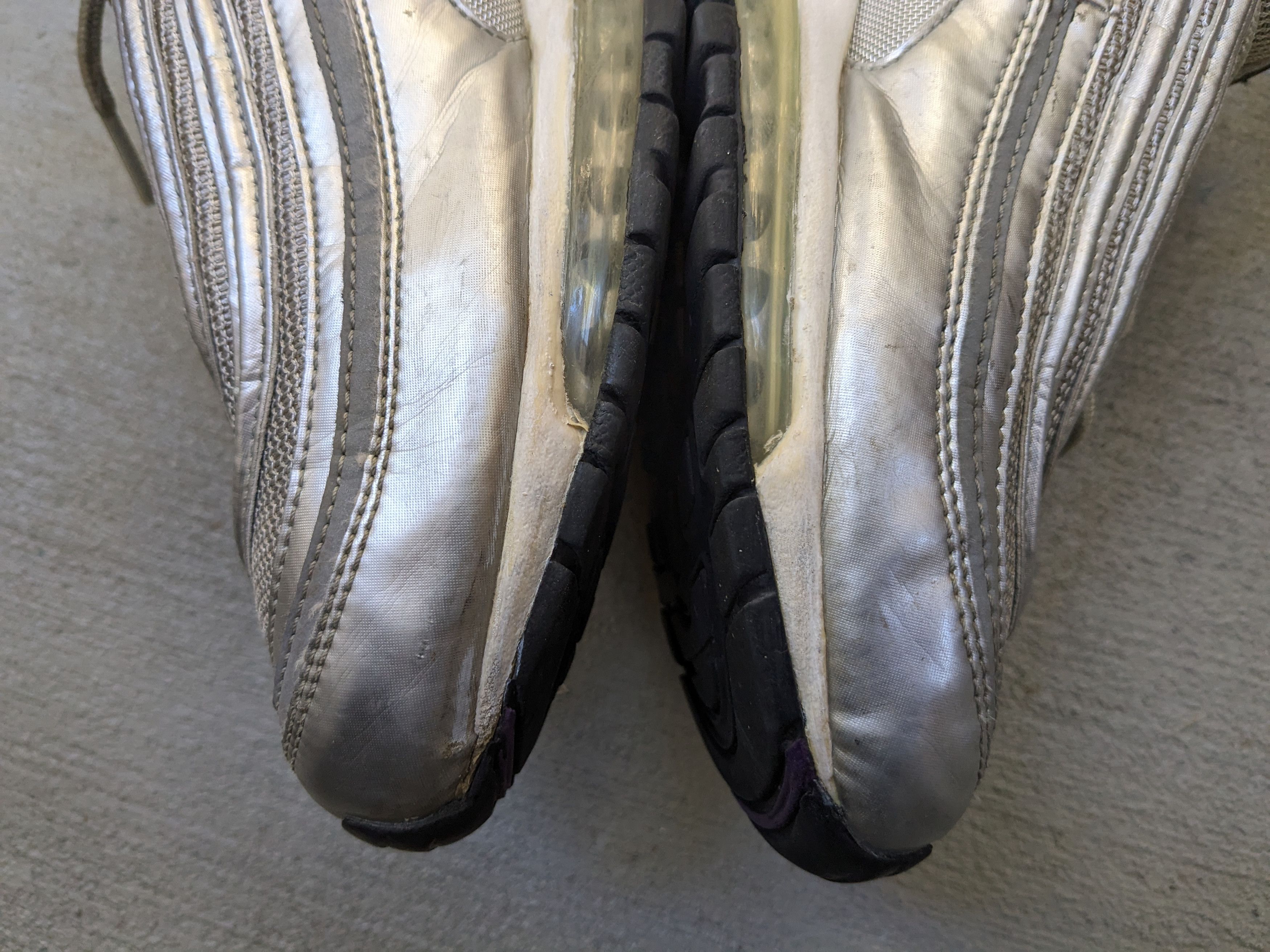 Nike Nike Air Max 97 Silver Purple Size 9 312461-003 2010 Size US 9.5 / EU 42-43 - 11 Thumbnail
