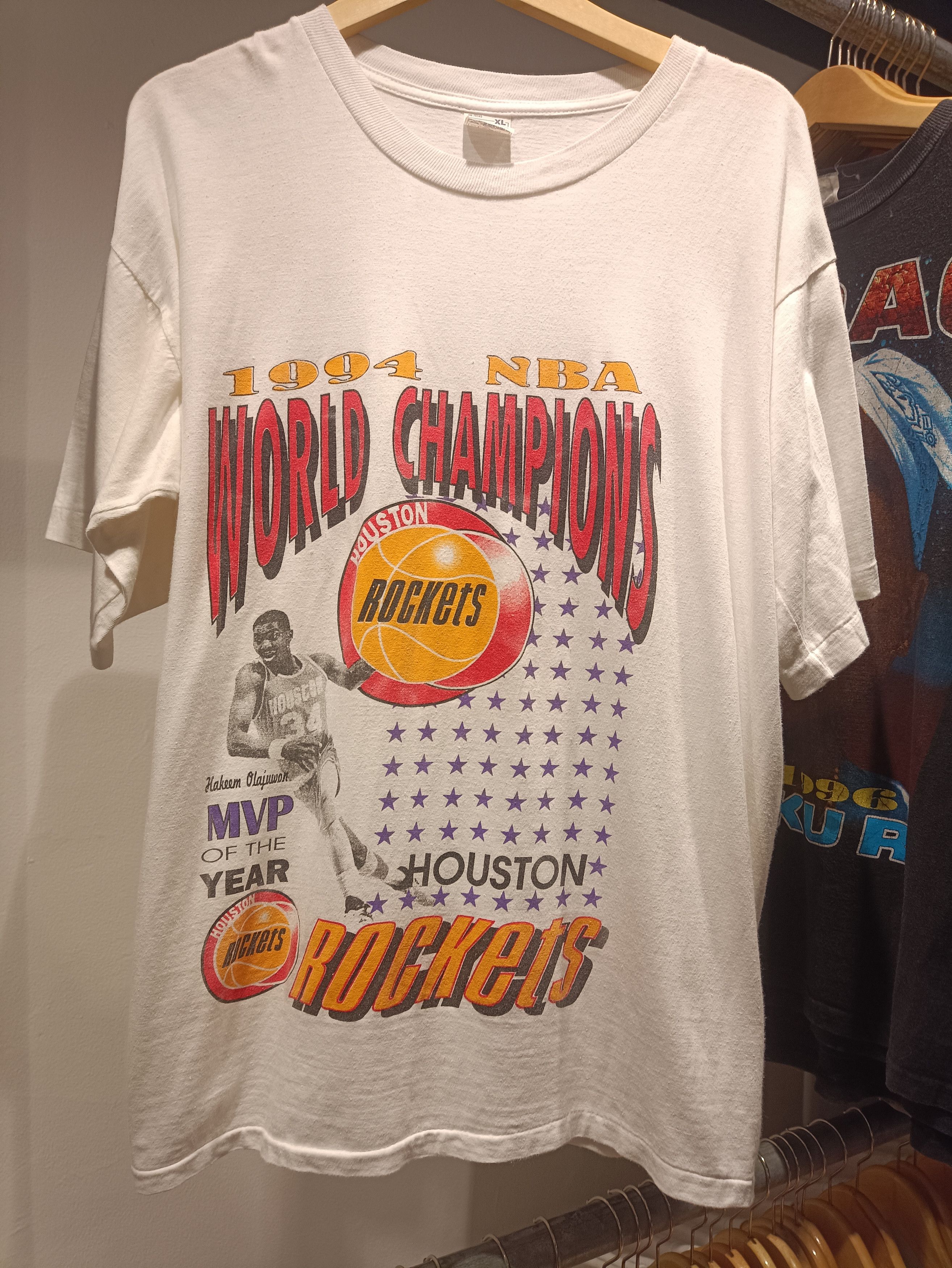 NBA × Vintage 1994 nba world champions huston rockets Size US XL / EU 56 / 4 - 1 Thumbnail