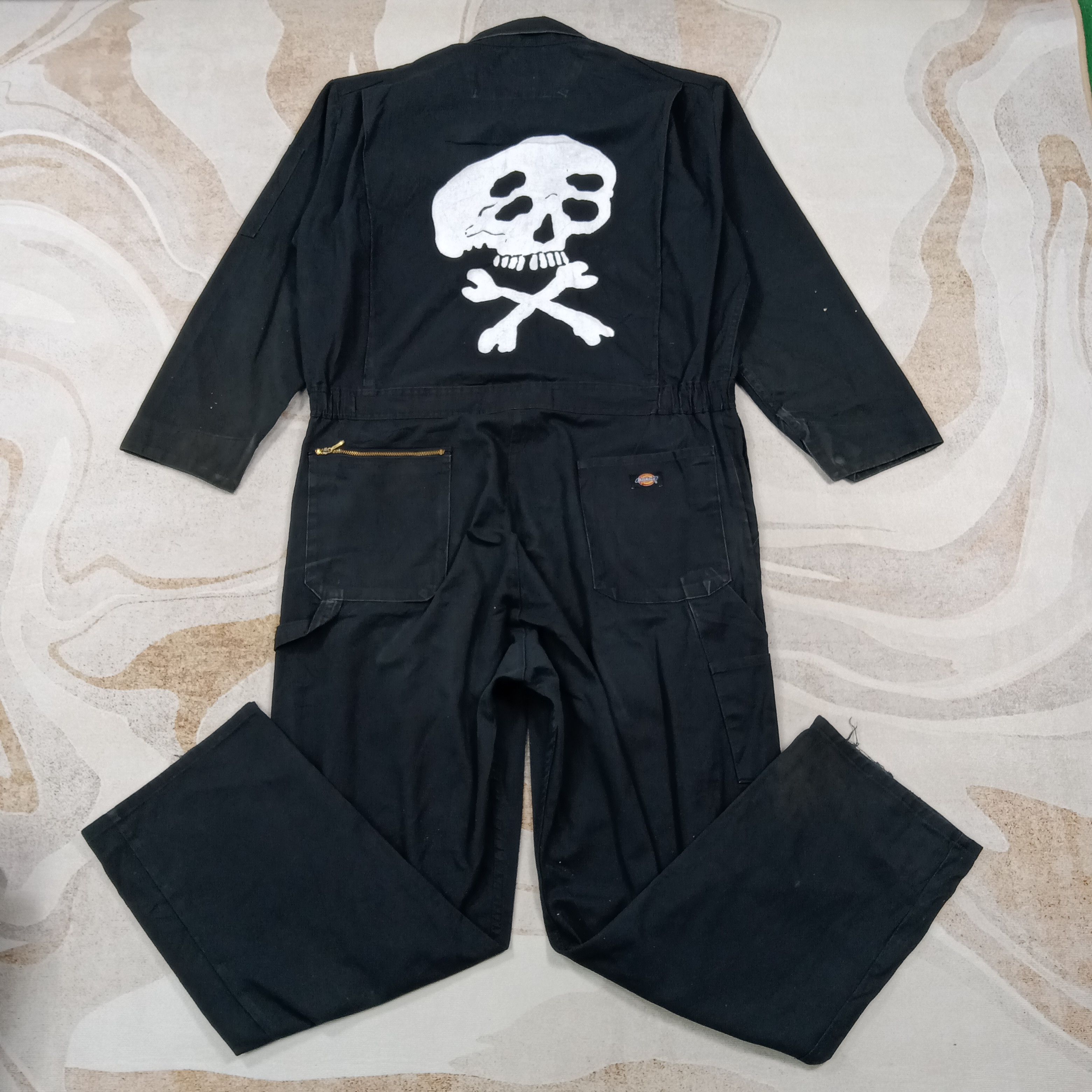 Dickies Dickies Skull Logo Workwear Coverall Jacket C277N20 Size US L / EU 52-54 / 3 - 1 Thumbnail