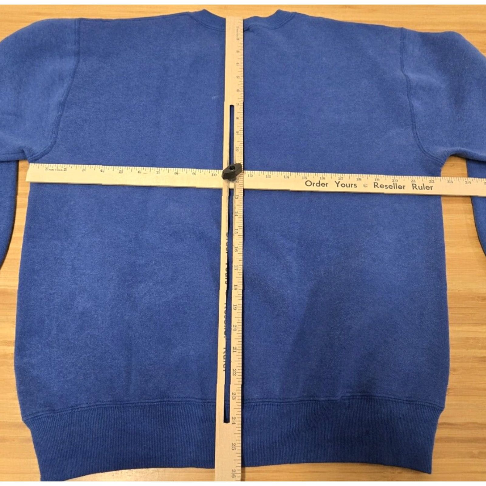 Russell Athletic VINTAGE Russell Athletic Sweatshirt Men's XL Blue Crew Neck Long Sleeve Pullover USA 80s 90s Logo Fleece Cotton Polyester Blank Size US XL / EU 56 / 4 - 6 Thumbnail