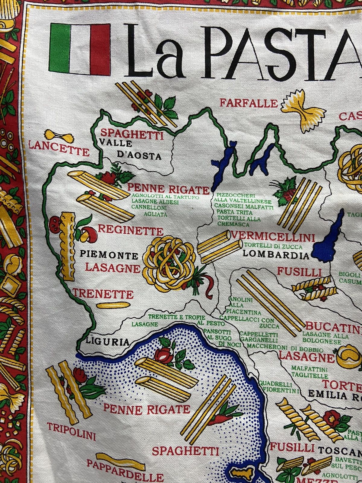 Other LA PASTA IN ITALIA MAP KITCHEN TOWEL Size ONE SIZE - 3 Thumbnail