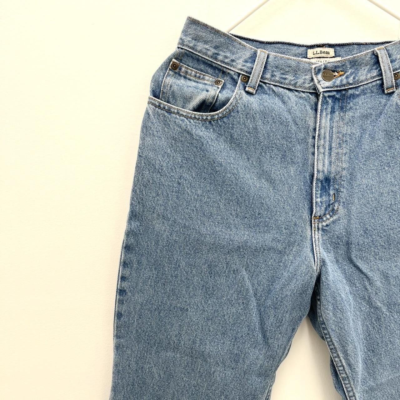 L.L. Bean L.L. Bean Original Fit Relaxed Denim Jeans Size 8 Straight Size 30" / US 8 / IT 44 - 4 Thumbnail