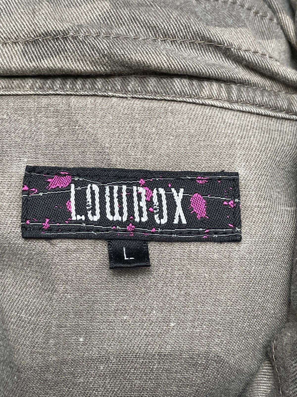 If Six Was Nine × LOWBOX × Le Grande Bleu (L.G.B.) Rare Design Vintage Brand Lowbox Tactical Jacket 1990s Size US L / EU 52-54 / 3 - 9 Thumbnail