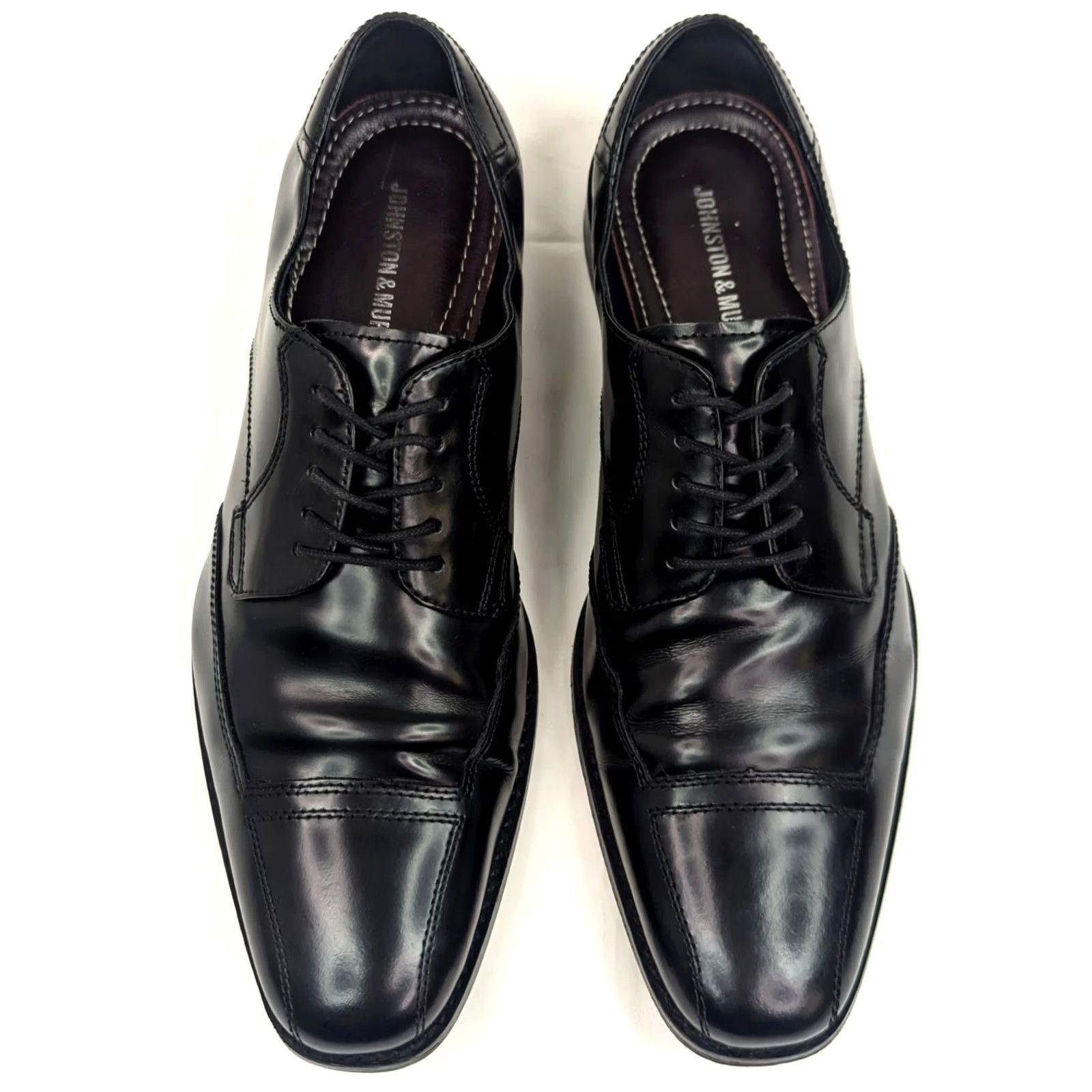 Johnston & Murphy Johnston Murphy Algonquin Oxford Cap Toe Derby Loafer Black 10.5M Men Size ONE SIZE - 5 Thumbnail