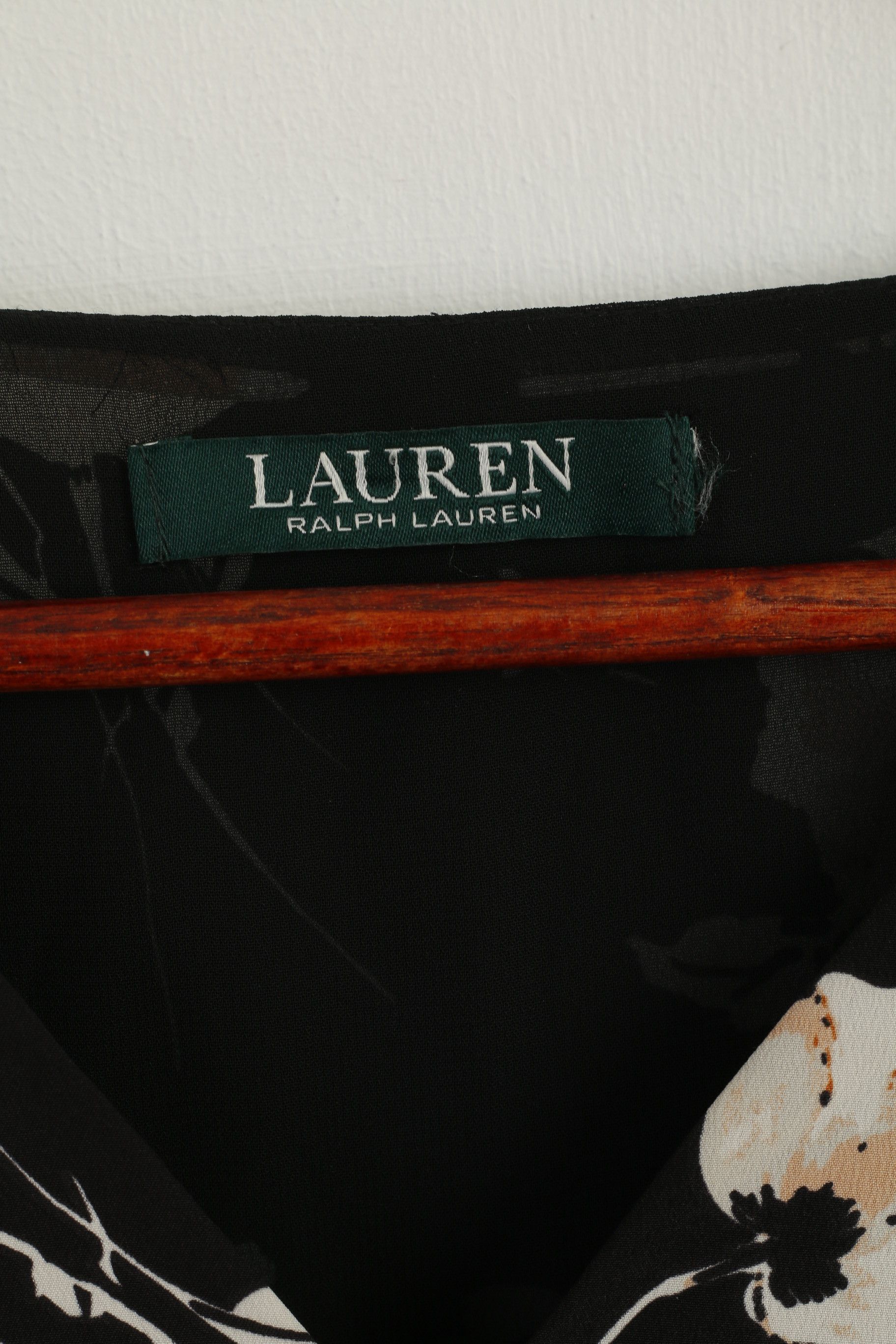 Ralph Lauren LAUREN Ralph Lauren Women S Dress Caftan Black 1389 Size S / US 4 / IT 40 - 5 Thumbnail