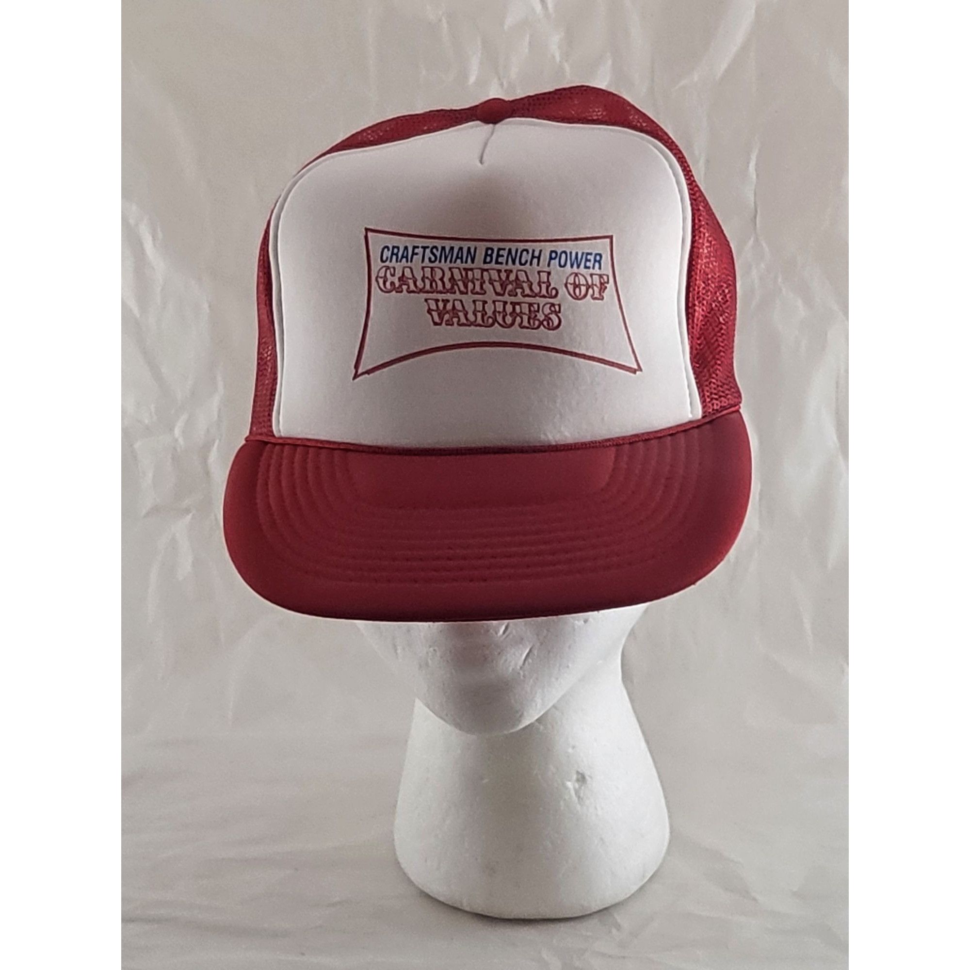 Craftsman Vintage Craftsman Snapback Rope Hat Bench Power Carnival Of Size ONE SIZE - 1 Thumbnail