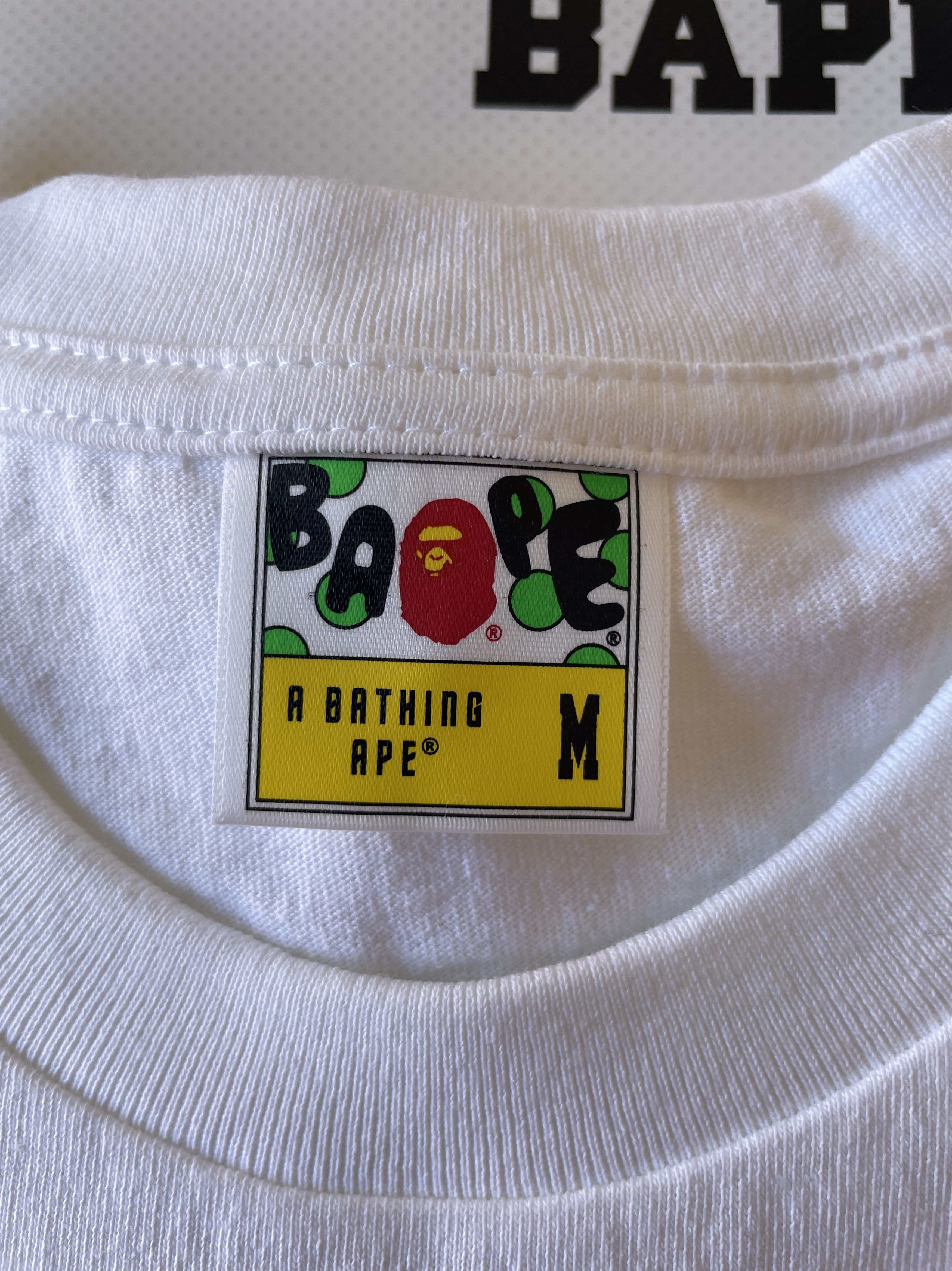 Bape BAPE FLAME APE HEAD TEE Size US M / EU 48-50 / 2 - 5 Thumbnail