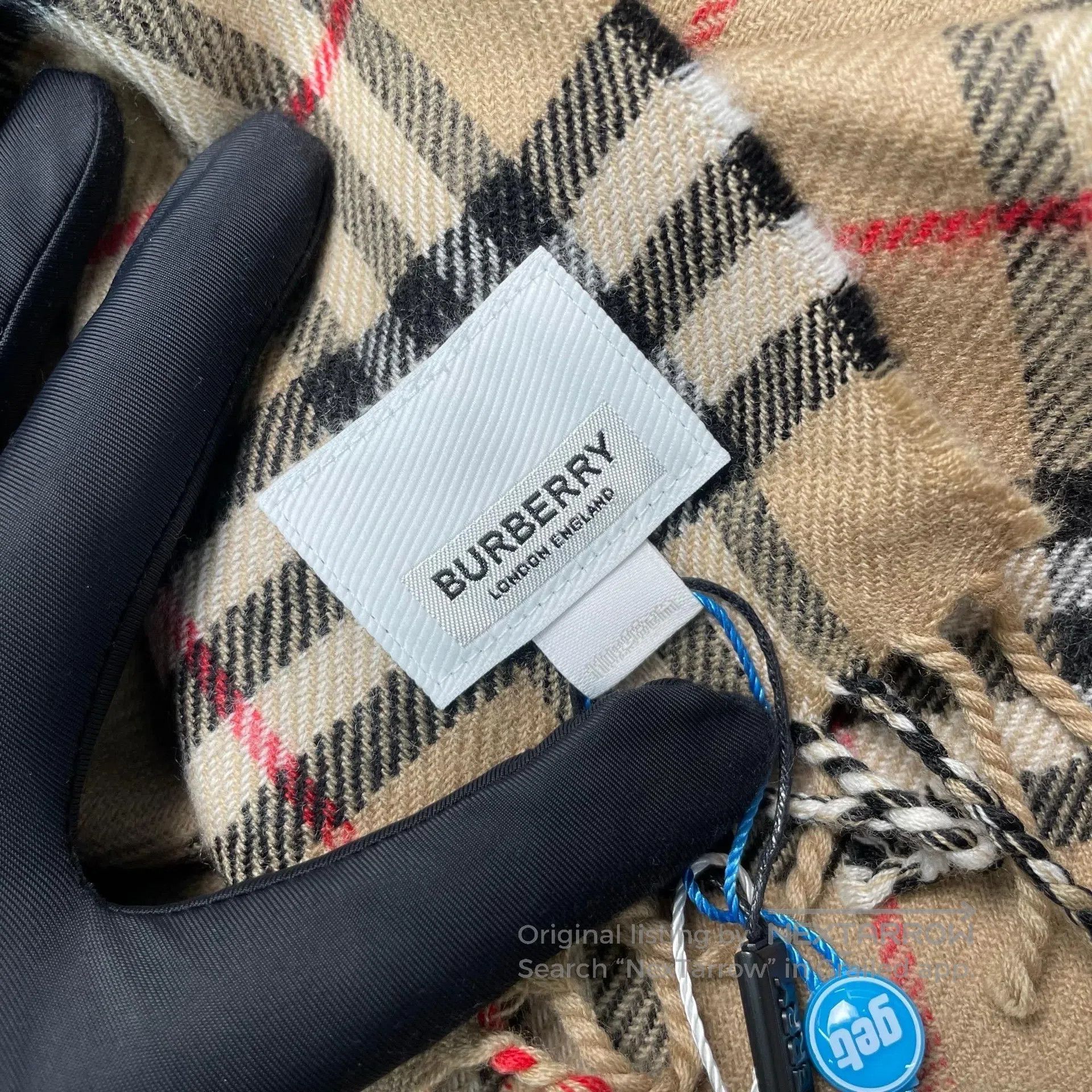 Burberry Burberry Brown double-sided classic check cashmere scarf| Size ONE SIZE - 6 Thumbnail