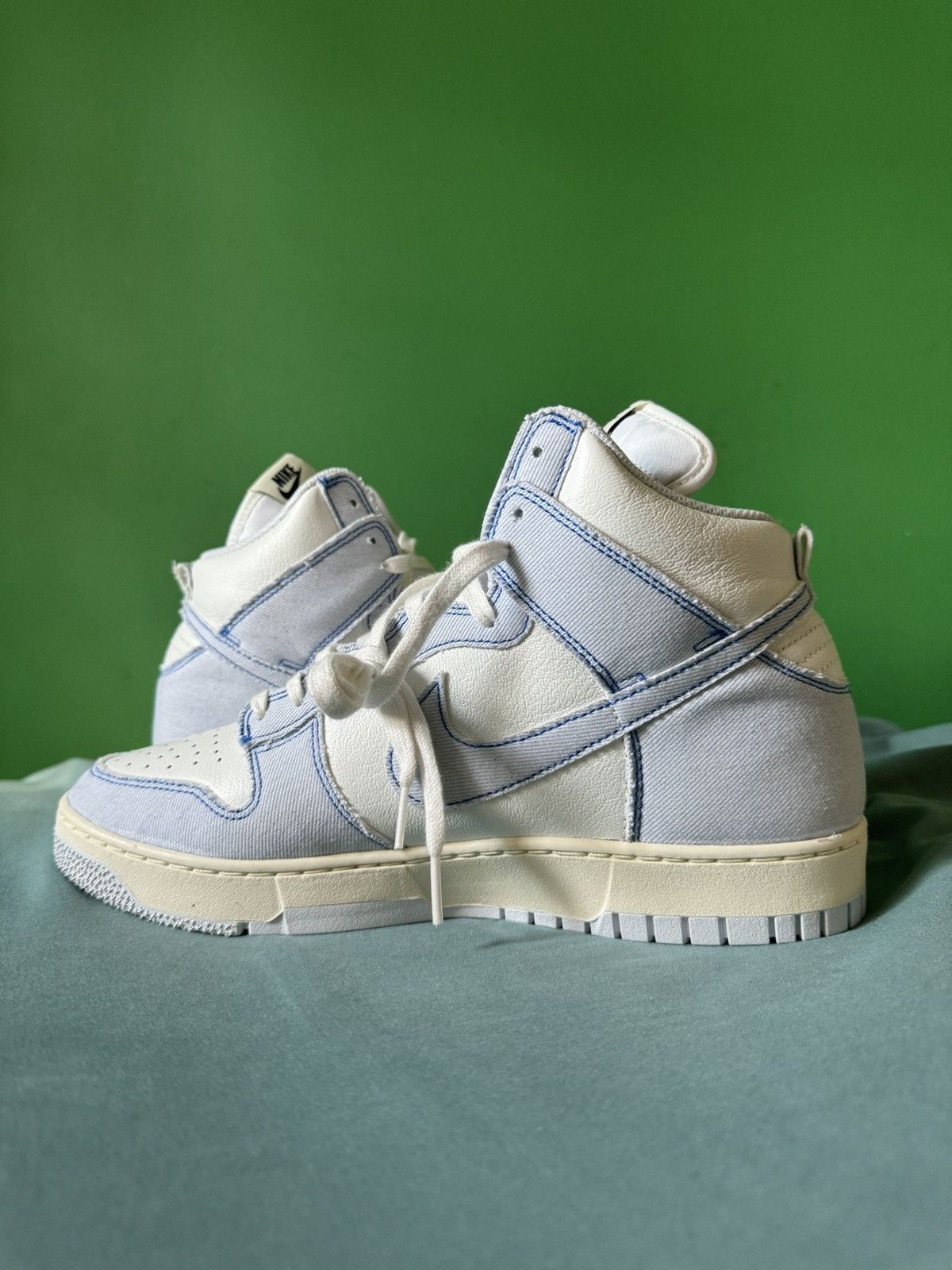 Nike Nike Dunk High 1985 Blue Denim 2022 Size US 11.5 / EU 44-45 - 2 Thumbnail