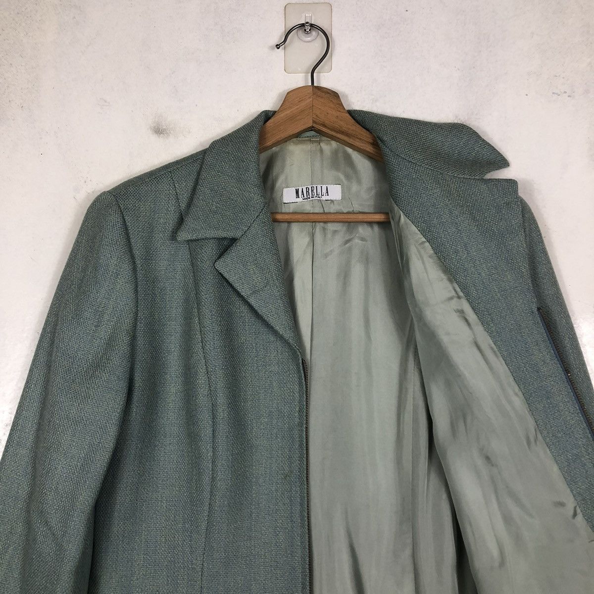 Other 📌VINTAGE BIKER JACKET ZIPPER MARELA MADE IN ITALY Size M / US 6-8 / IT 42-44 - 13 Thumbnail