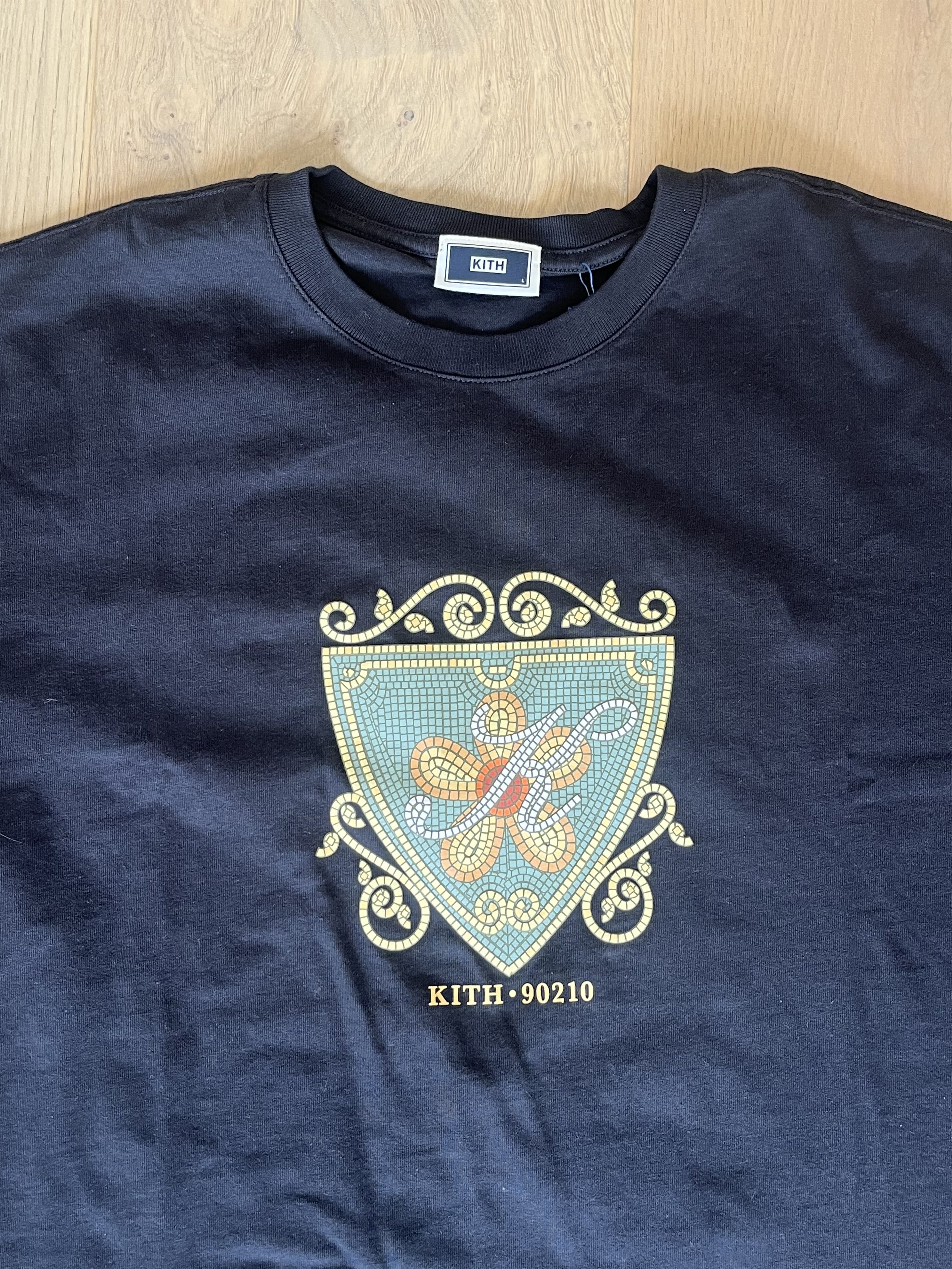 kith サッカーシャツ　beverly hills　サイズL kith サッカーシャツ beverly hills サイズL - メルカリ