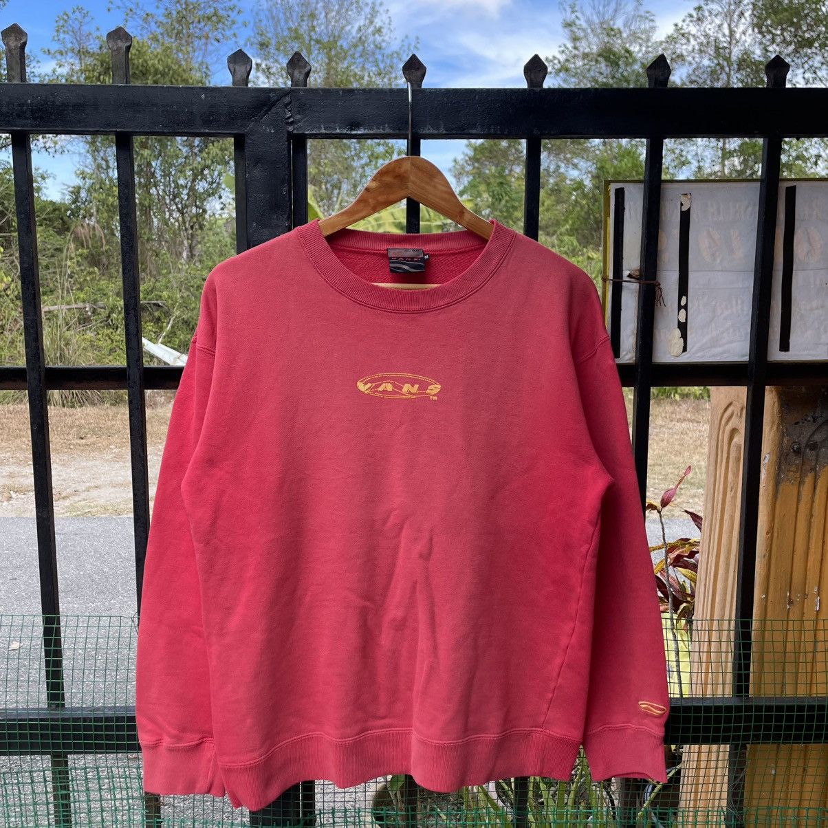 Vans 🔥Vintage 90s Vans Skateboard Big Logo Distress Sweatshirts Size US S / EU 44-46 / 1 - 4 Thumbnail