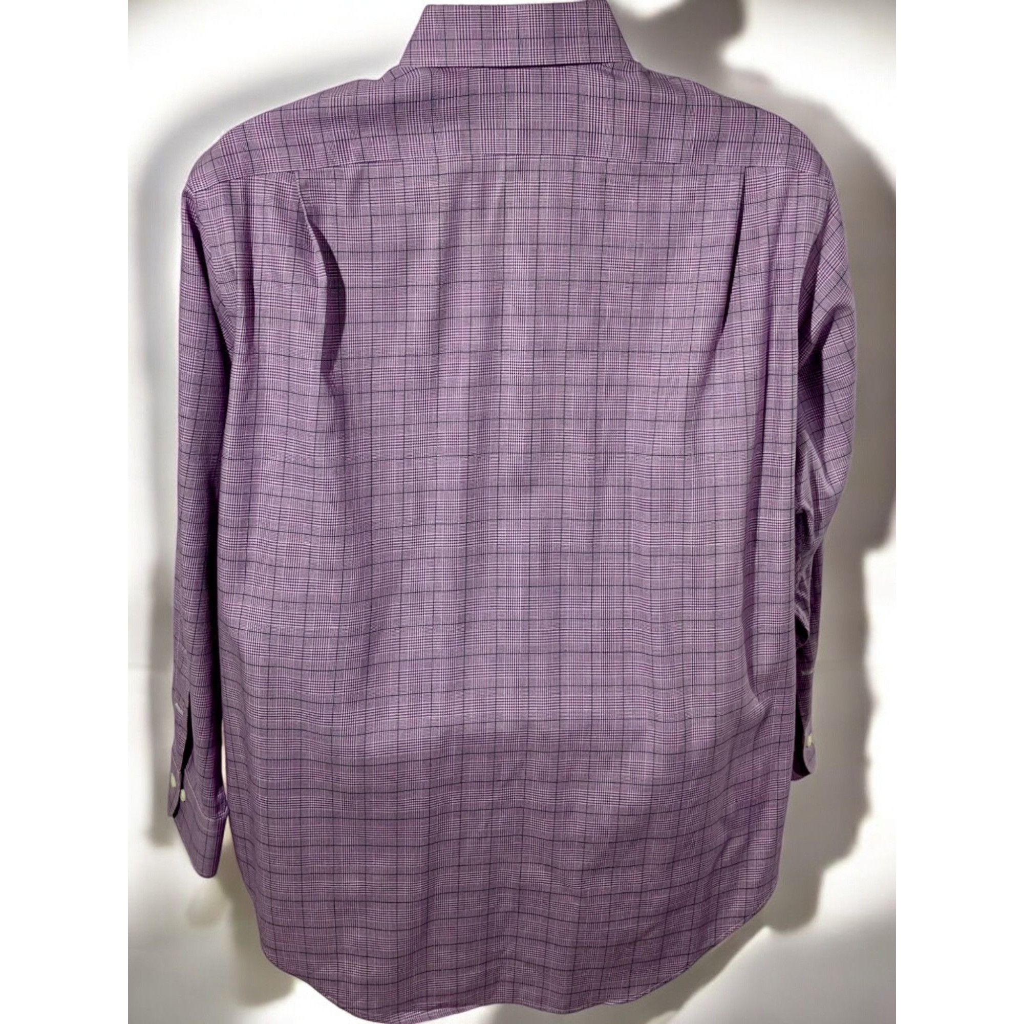 Lauren Ralph Lauren Ralph Lauren Classic Fit Non Iron Purple Checked Shirt Large Size US L / EU 52-54 / 3 - 3 Thumbnail