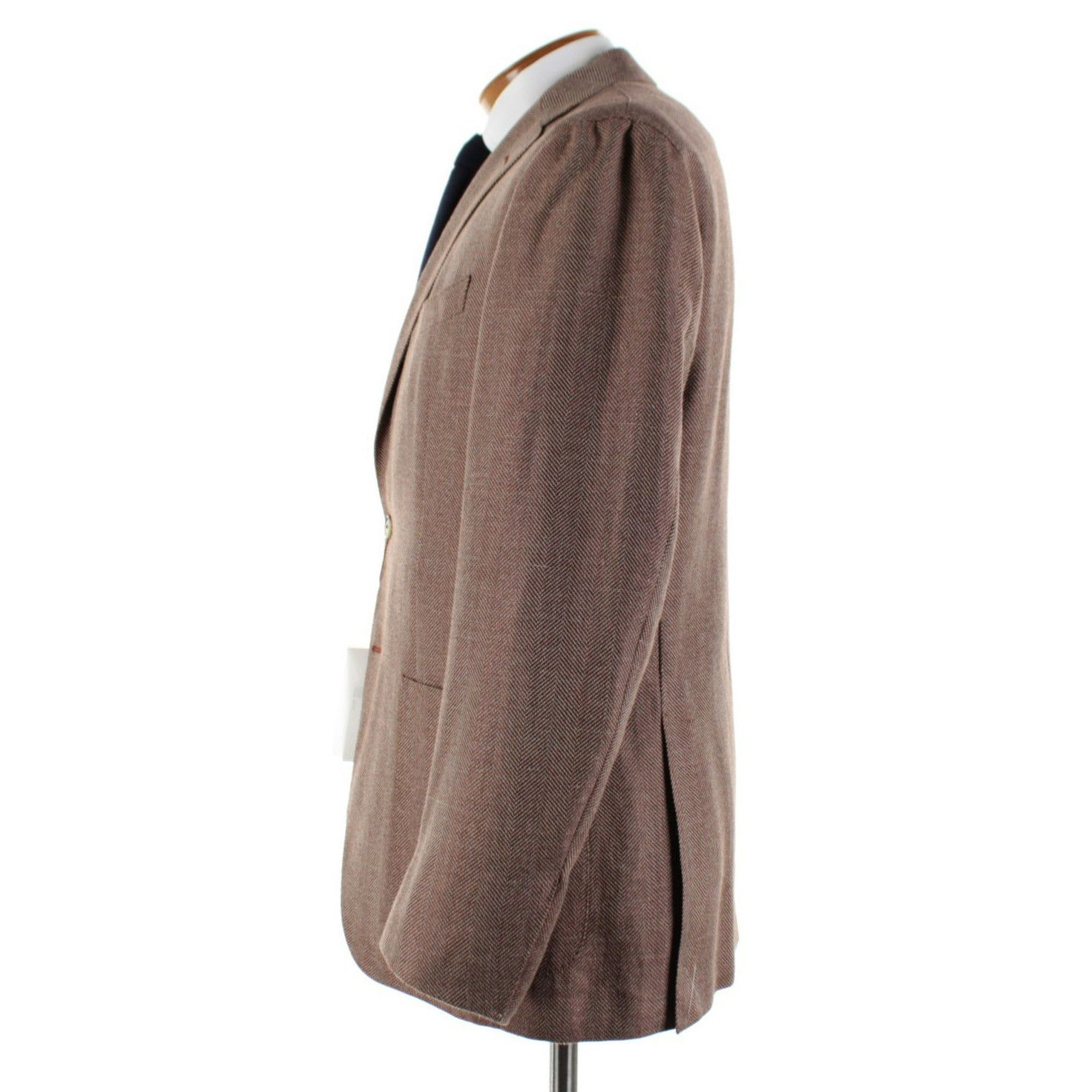 Luciano Barbera Luciano Barbera Sport Coat Size 42 US in Brown Size 42R - 4 Thumbnail