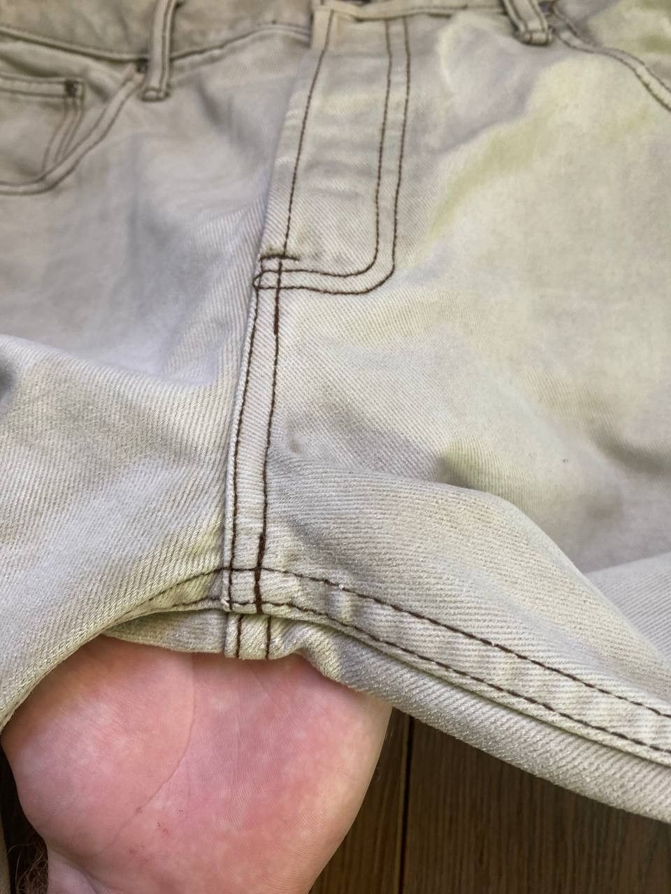Designer × Versace × Vintage Vintage Versace Jeans Couture Milky White Size 36 Size US 36 / EU 52 - 7 Thumbnail