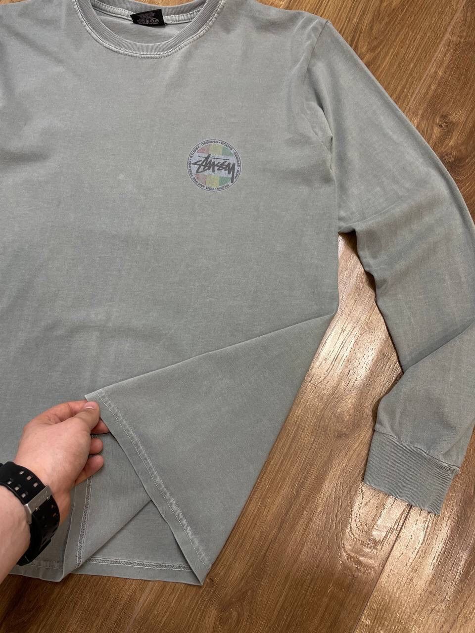 Hypebeast × Stussy Vintage Stussy Y2K Big Logo Worldwide Longsleeve Tee Shirt Size US S / EU 44-46 / 1 - 9 Thumbnail