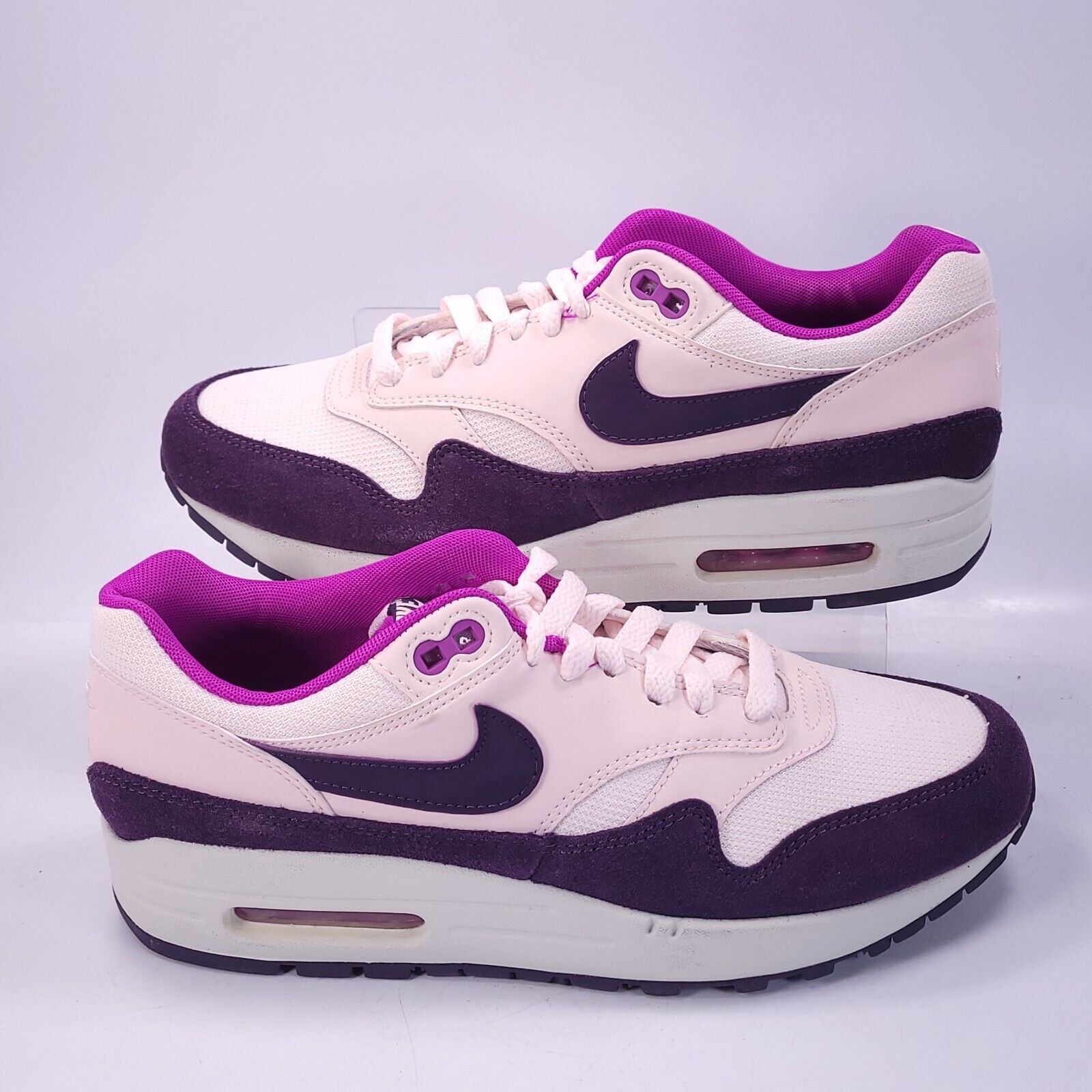Nike Nike Air Max 1 Shoe Womens Size 8 319986-610 Pink Purple Size US 8 / IT 38 - 6 Thumbnail