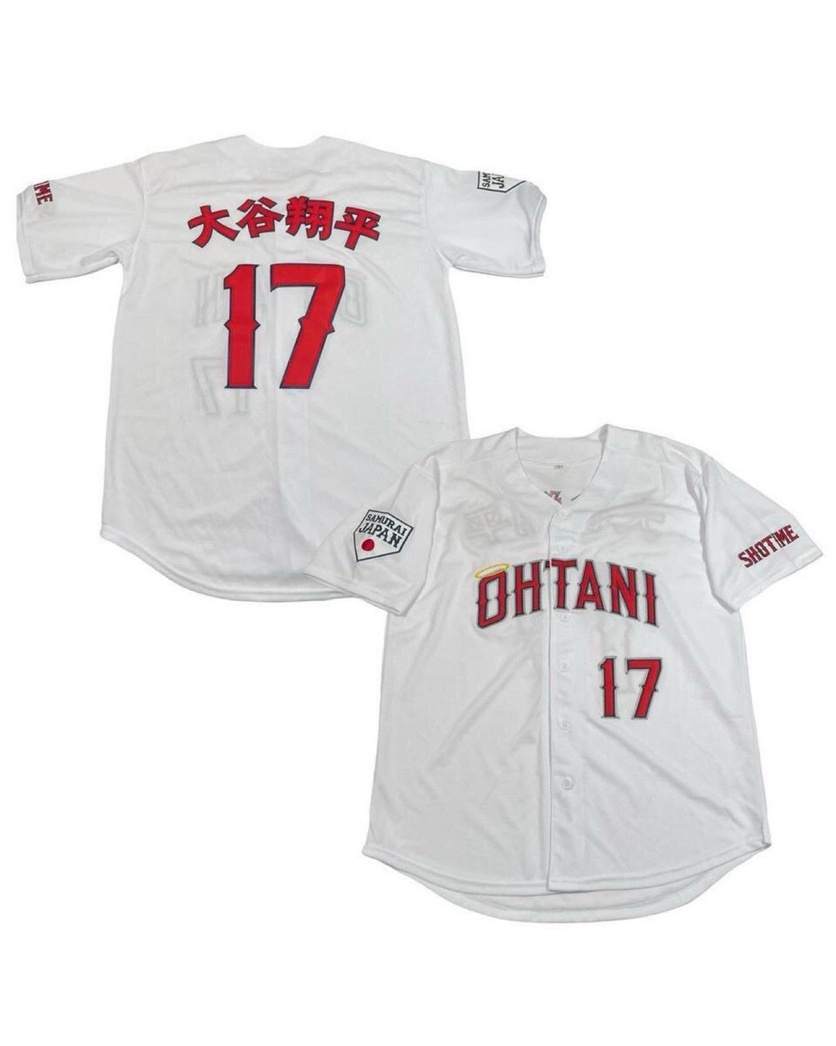 Shohei Ohtani Angels Japan Size L White Jersey (Retail $80+)