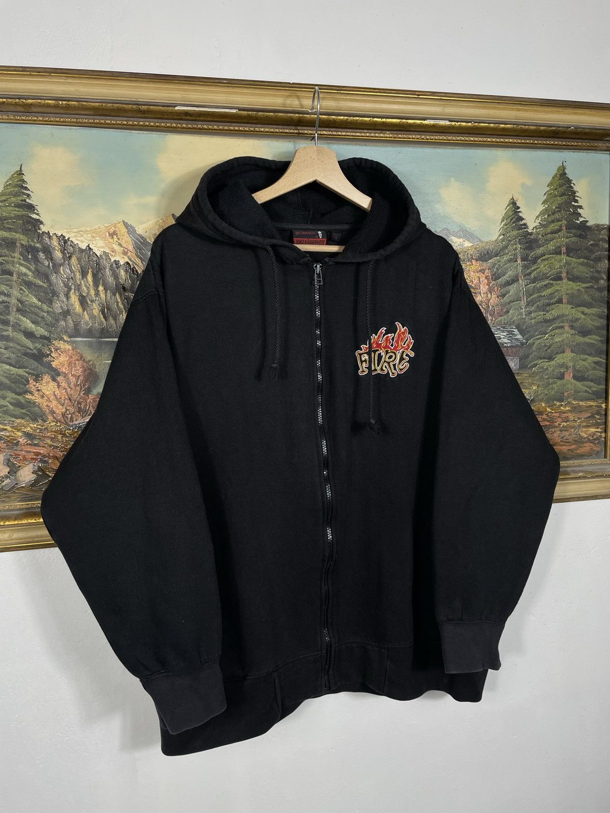 Fubu × JNCO × Vintage Retro 00s Boxy Hoodie JNCO Vibe Hiphop Rap Skate HipHop Size US L / EU 52-54 / 3 - 4 Thumbnail