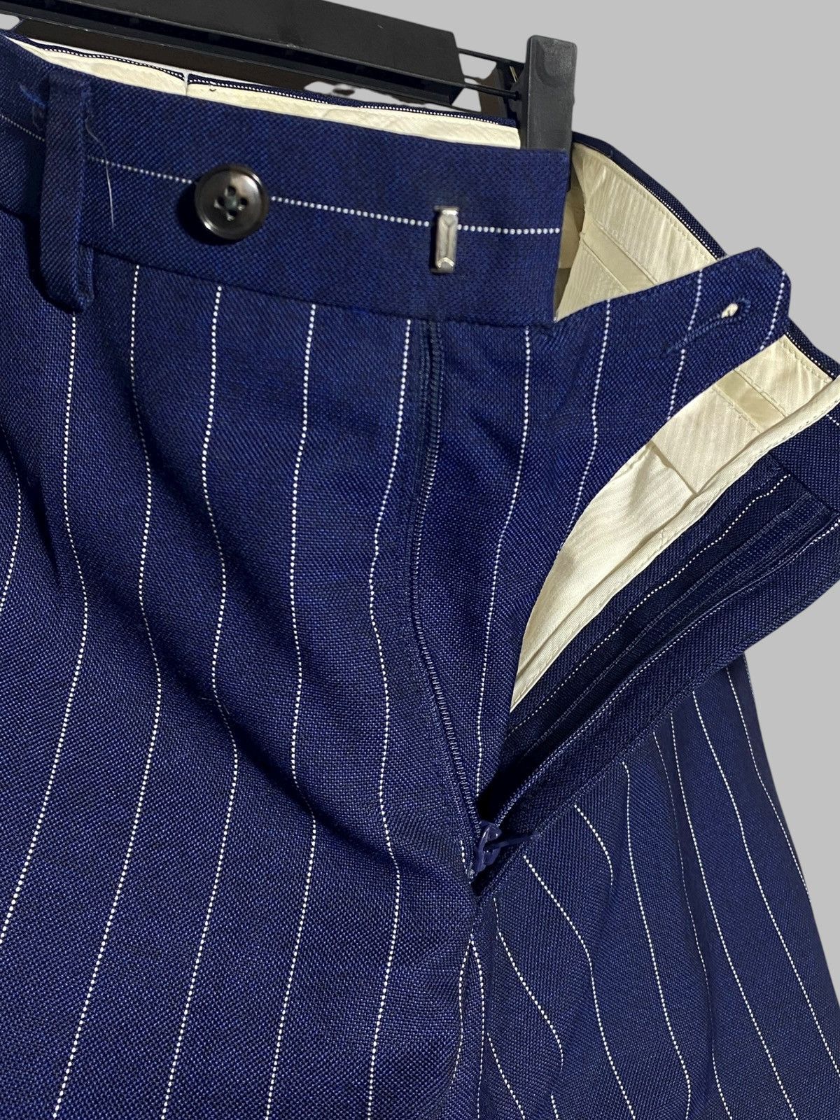 Suitsupply Suitsupply Pinstripes Suit La Spalla Single Breasted Size 40R - 20 Thumbnail