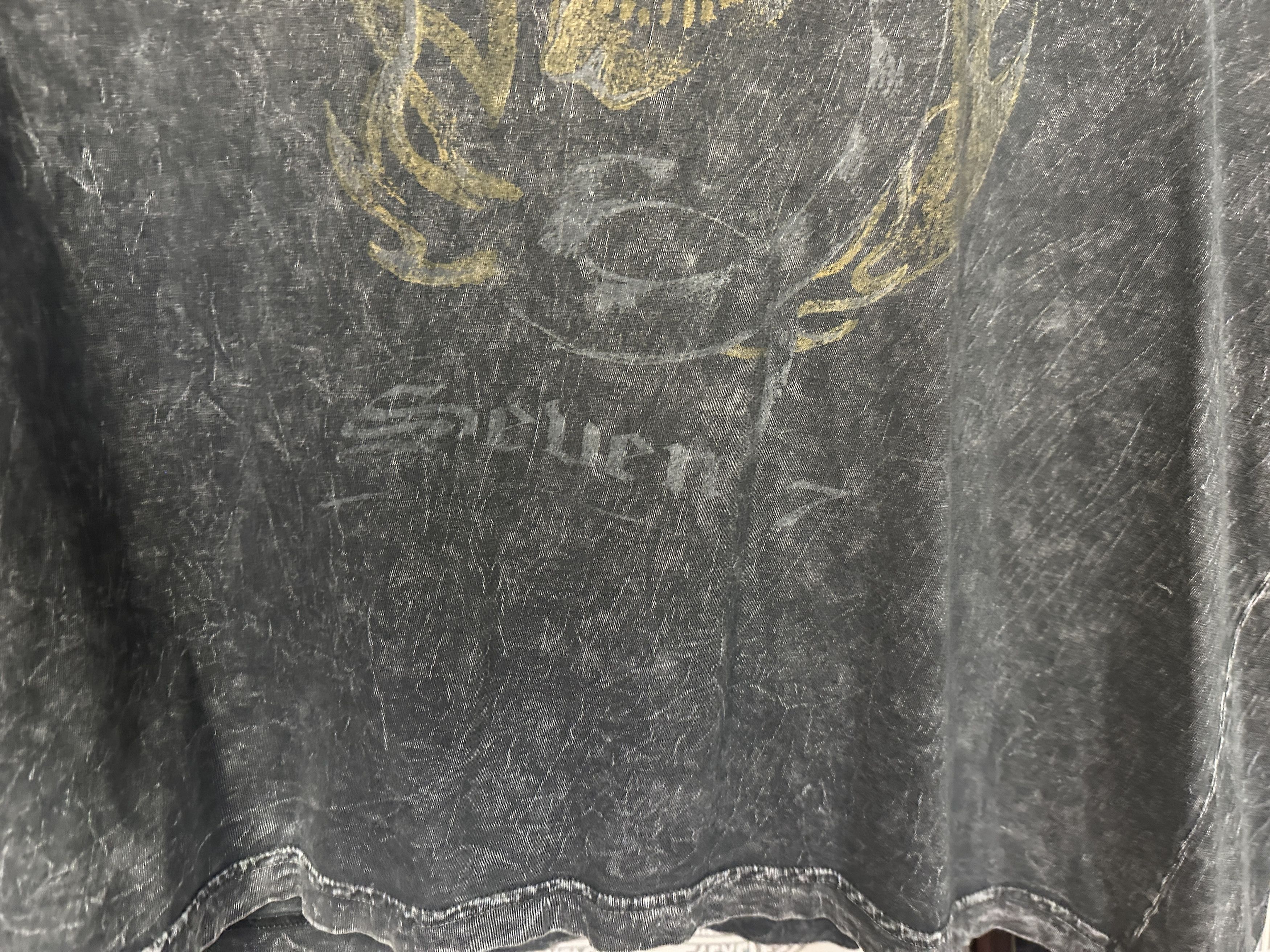 Seven 7 Y2K Cyber Goth Seven 7 Skull Long Sleeve Shirt XXL Size US XXL / EU 58 / 5 - 4 Thumbnail