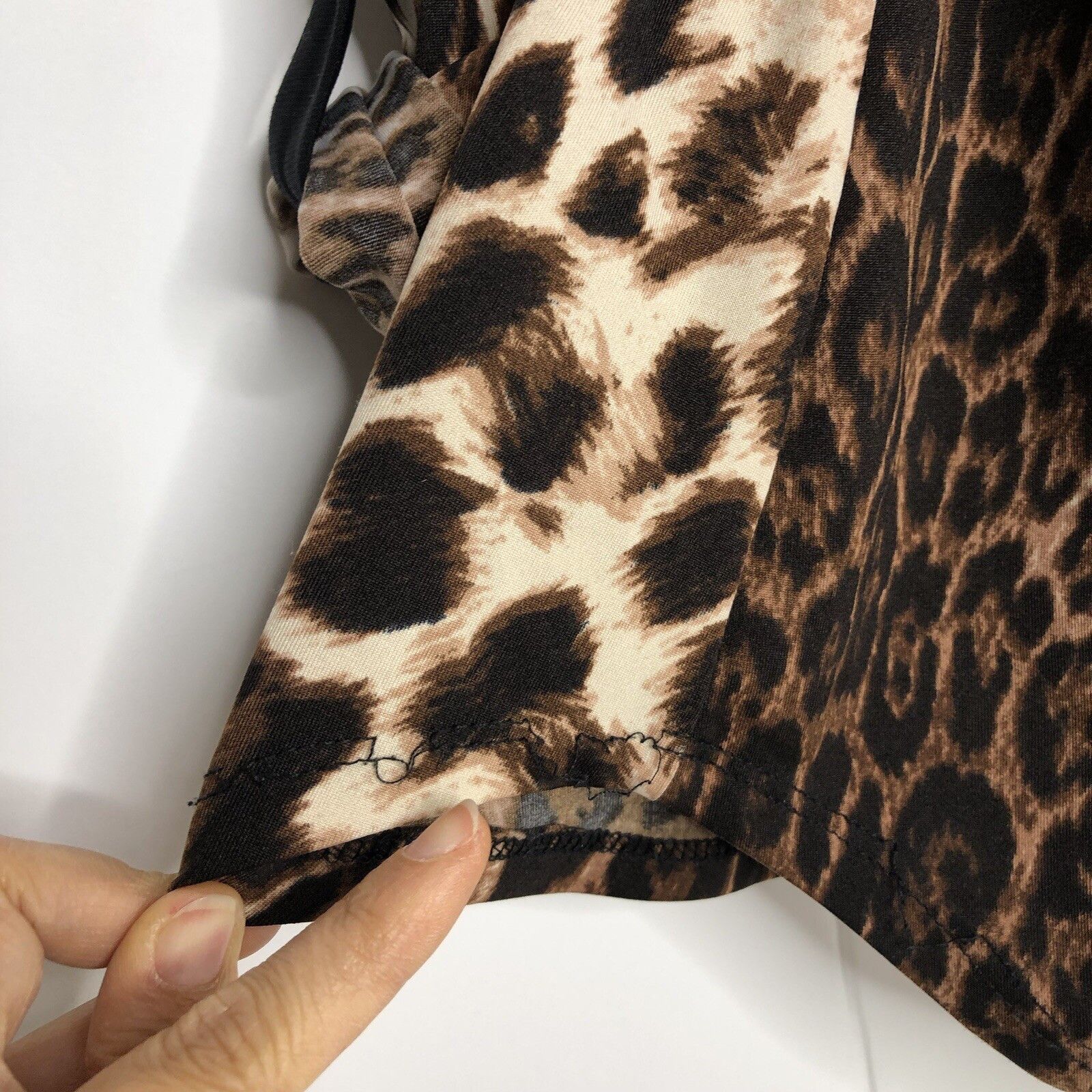 Other PerSeption Concept Womens Black Leopard Print Shirt XL Size XL / US 12-14 / IT 48-50 - 3 Thumbnail