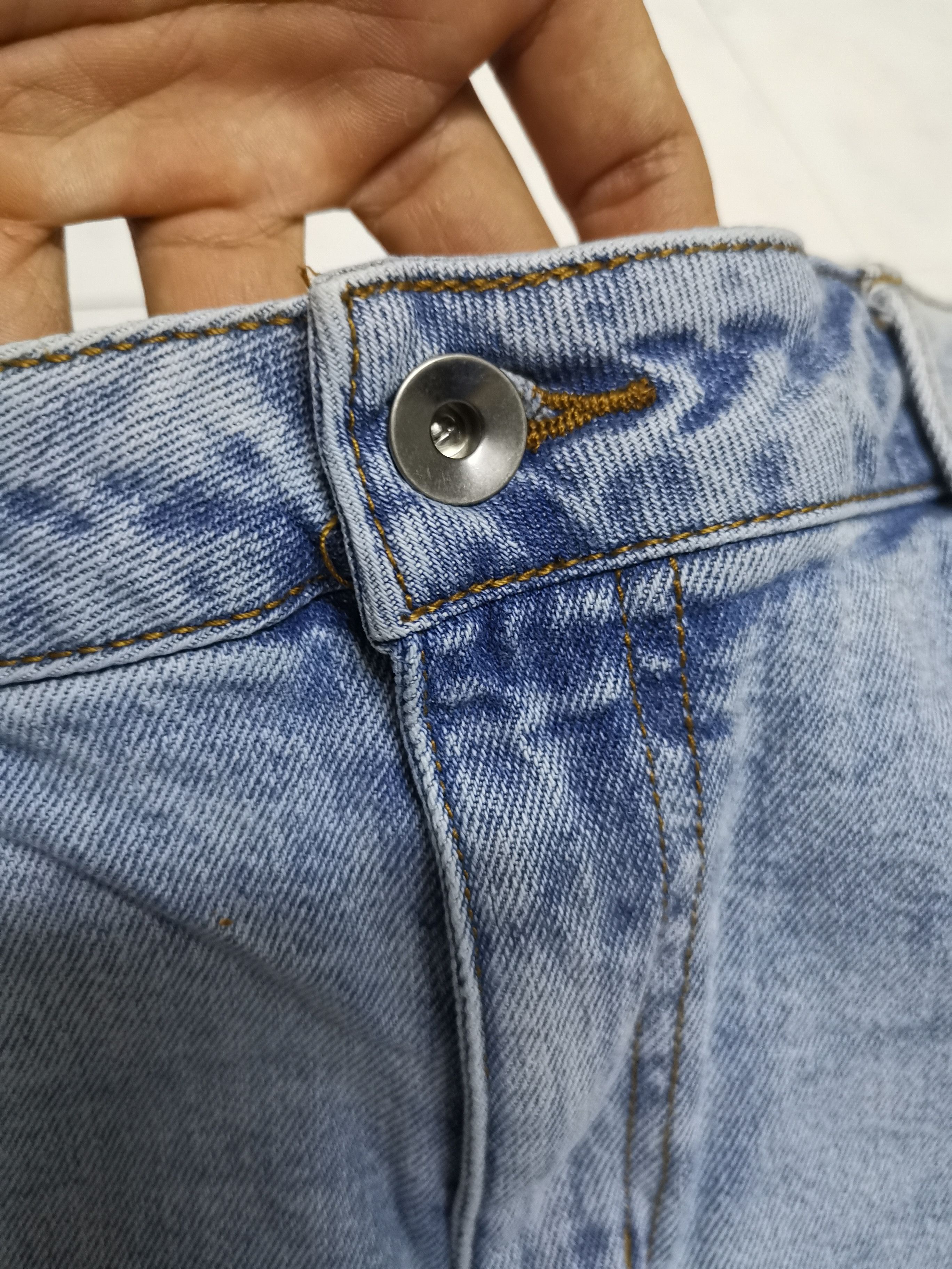 If Six Was Nine Studio ghibli distressed jeans Size US 35 - 7 Thumbnail