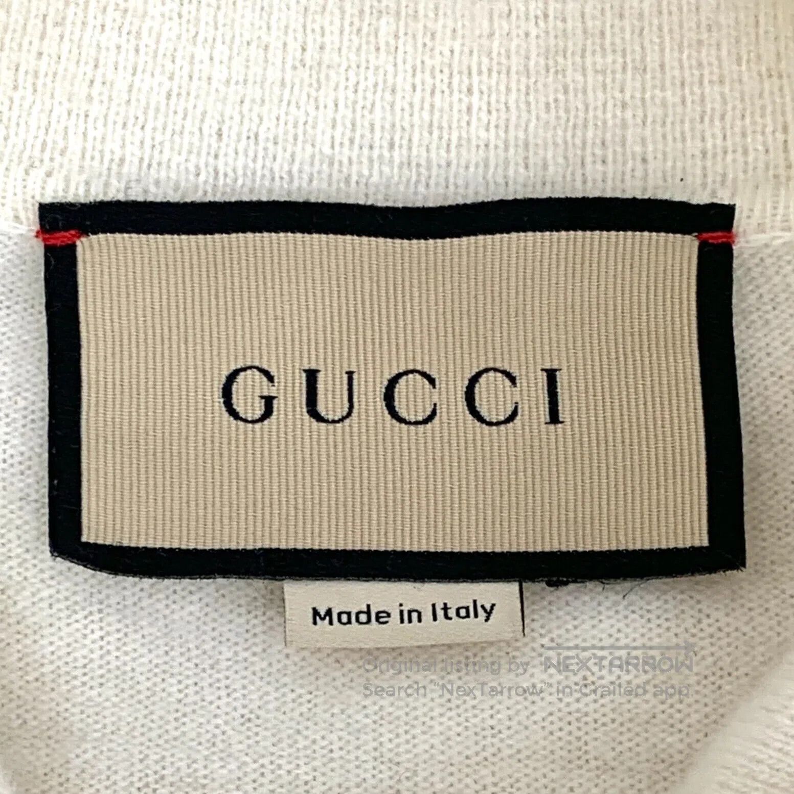 Gucci Guicci Beige Rabbit Embroidered Wool Lapel Single Breasted Size US XS / EU 42 / 0 - 5 Thumbnail