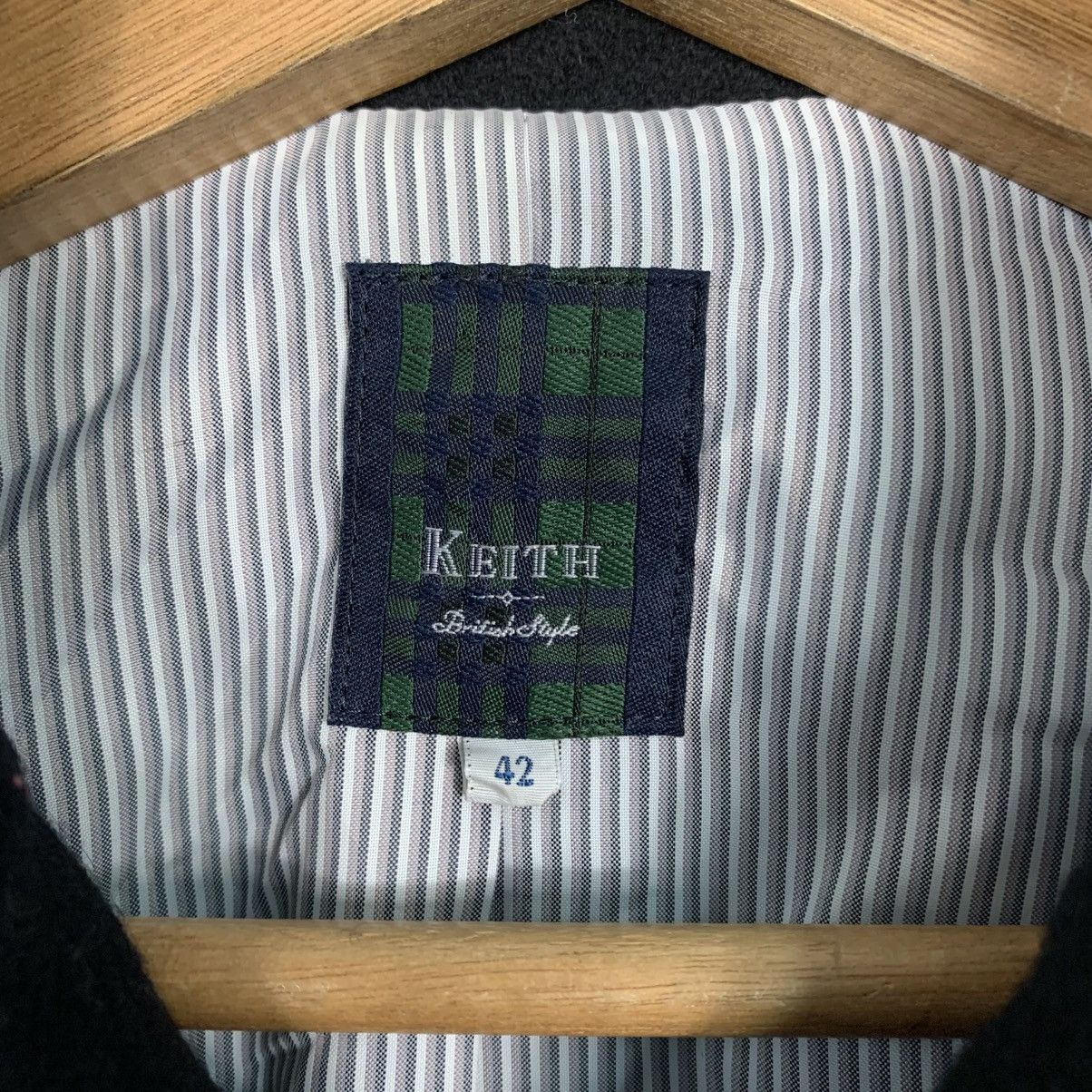 Japanese Brand Keith Double Breasted Wool Jacket Size S / US 4 / IT 40 - 15 Thumbnail
