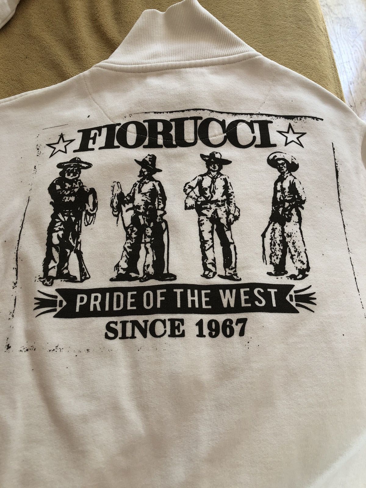 Vintage RARE APALOOSA FIORUCCI VINTAGE ITALY WESTERN ZIP SWEATSHIRT Size US M / EU 48-50 / 2 - 3 Thumbnail