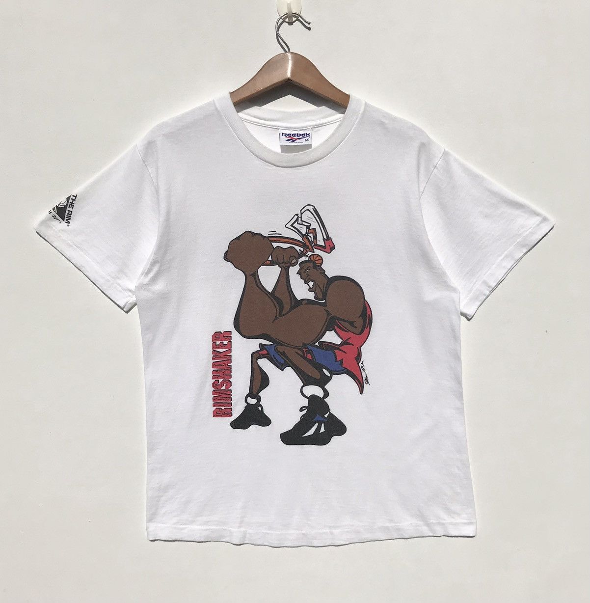 Vintage 90s Reebok The Rim Shaker Nba Shirt
