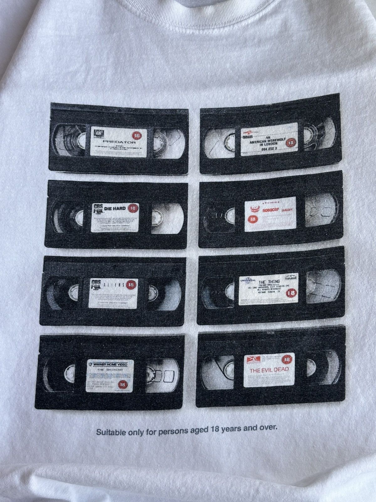 Vintage 🔥 80s Movie Robocup Die Hard Aliens Evil Dead Thing T Shirt Size US XXL / EU 58 / 5 - 3 Thumbnail