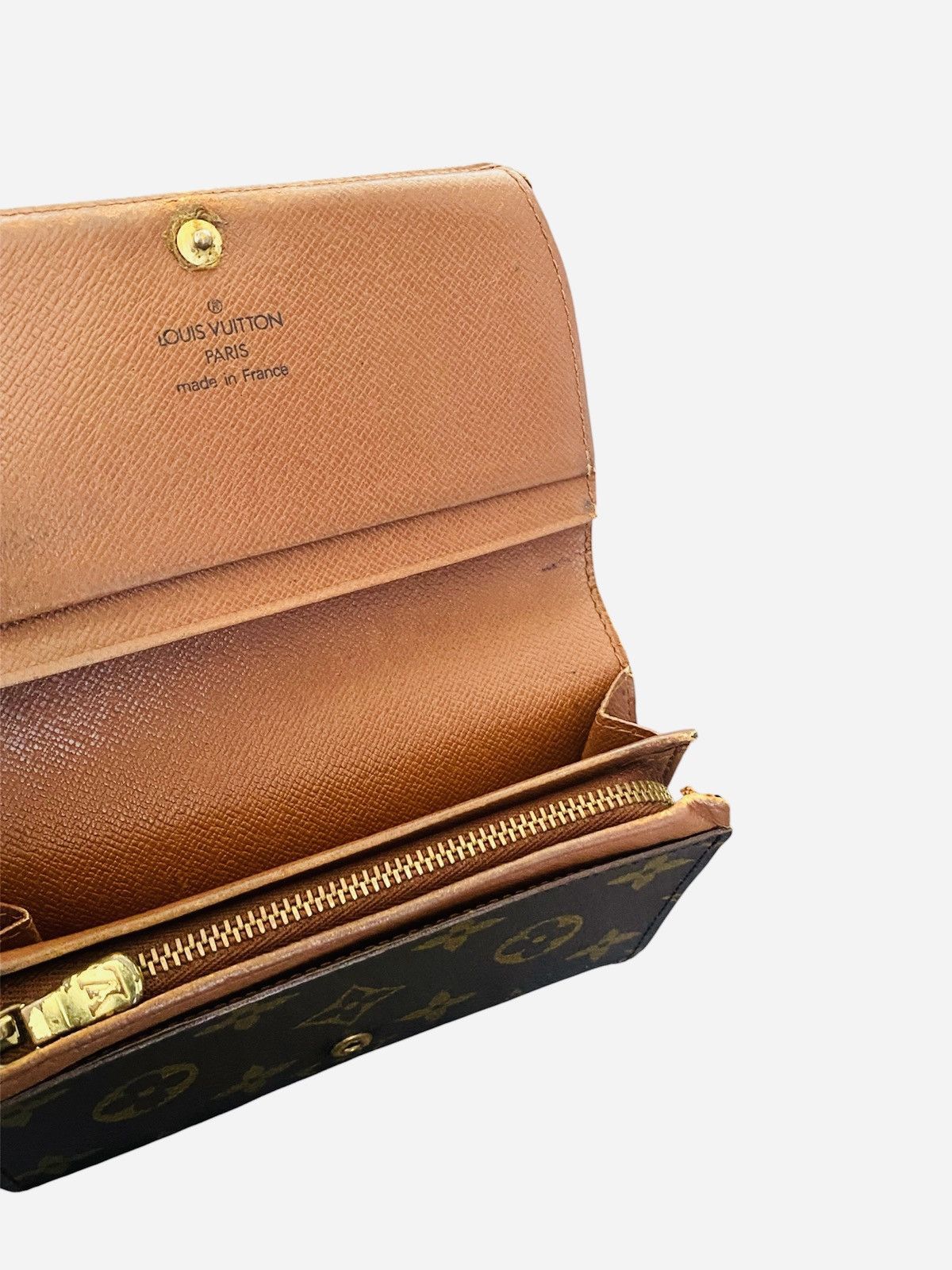 Louis Vuitton Louis Vuitton Monogram Porte Monnaie Tresor Bifold Wallet Size ONE SIZE - 3 Thumbnail