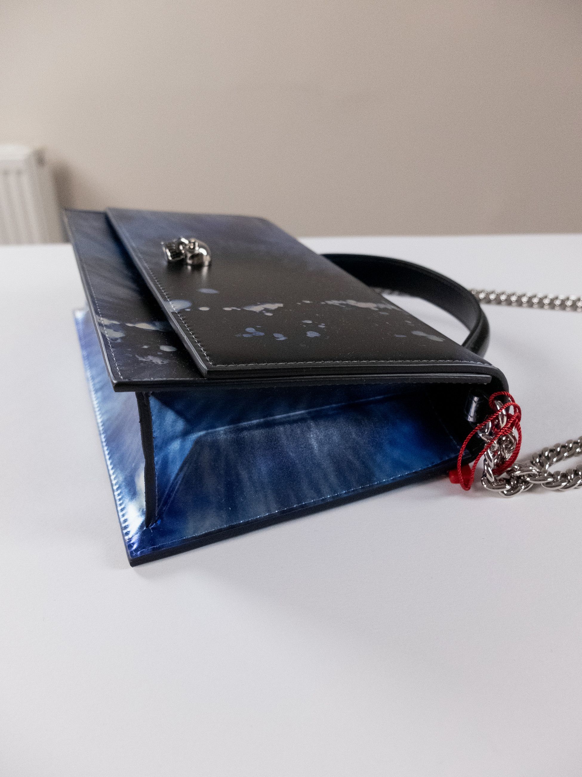 Alexander McQueen ALEXANDER MCQUEEN Galactic Iris leather flap shoulder bag q Size ONE SIZE - 8 Thumbnail