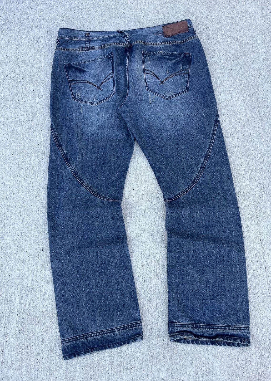 JNCO × Japanese Brand × Vintage Vintage 00’s SYN Hip-Hop Baggy Jeans Size US 40 / EU 56 - 11 Thumbnail