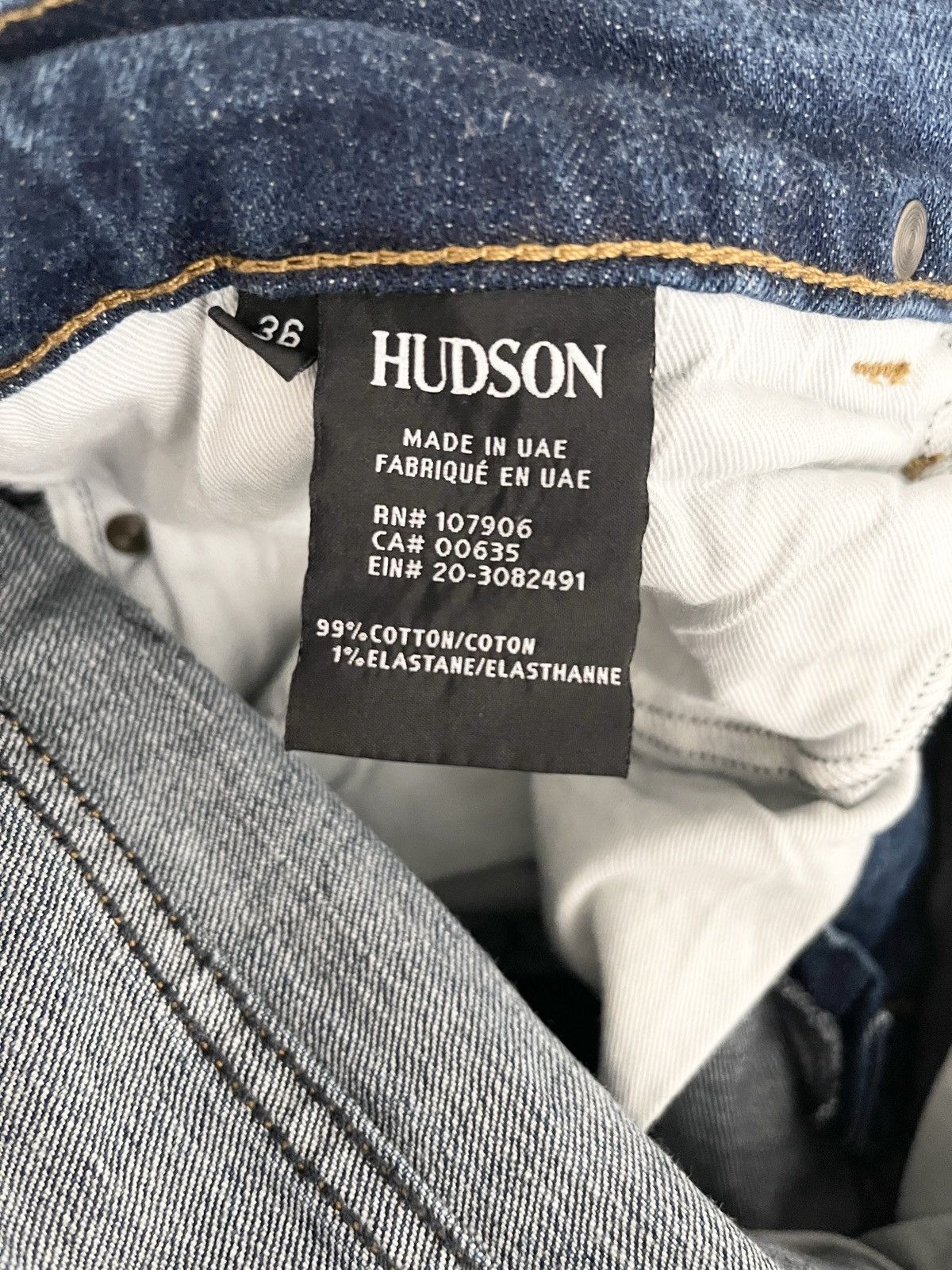 Hudson STEAL! 2000s Hudson Jeans Distressed Washed Denim Size US 36 / EU 52 - 9 Thumbnail