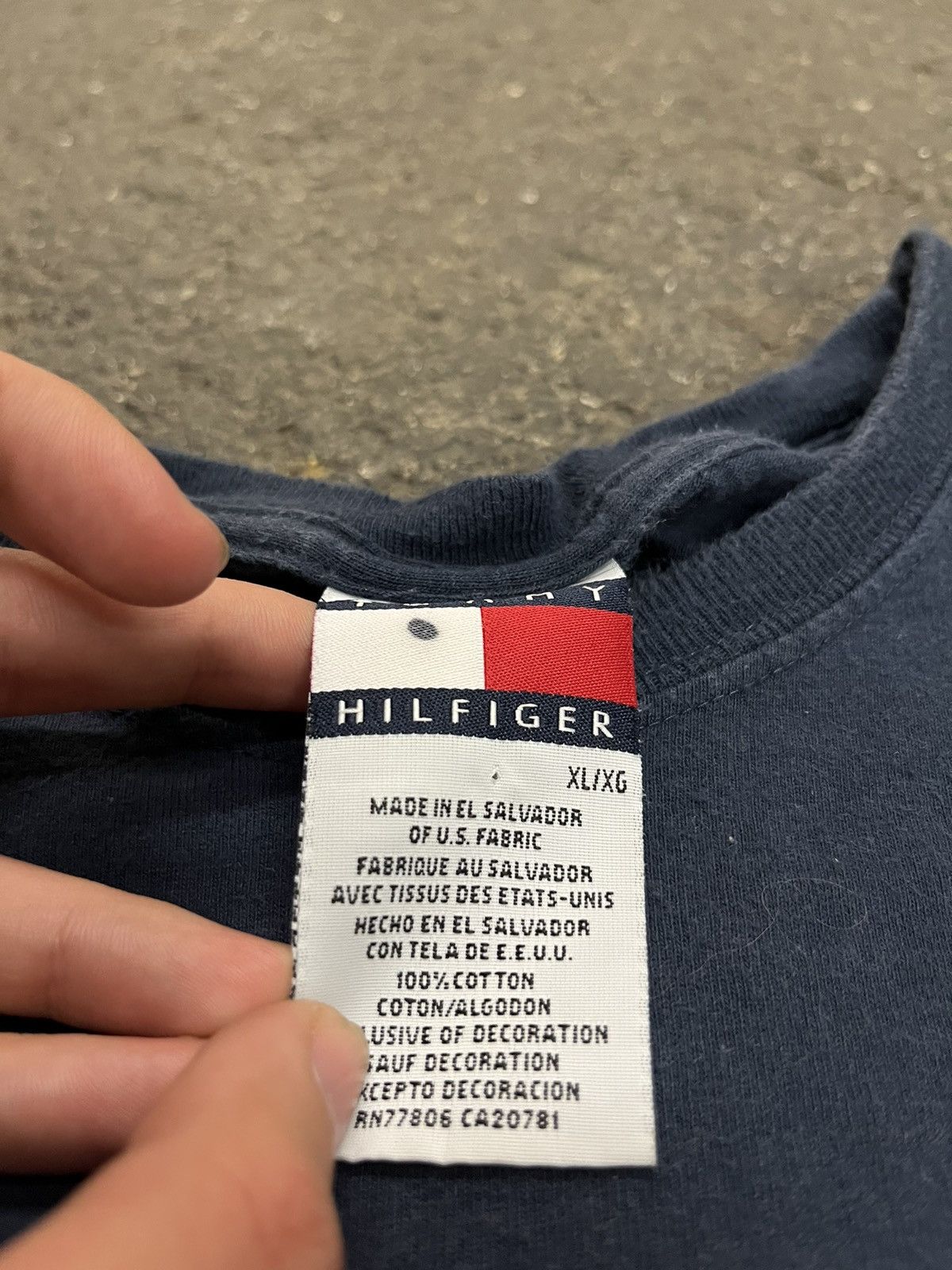 Tommy Hilfiger × Vintage Tommy Hilfiger vintage longsleeve y2k tee shirt hype rare Size US XL / EU 56 / 4 - 6 Thumbnail