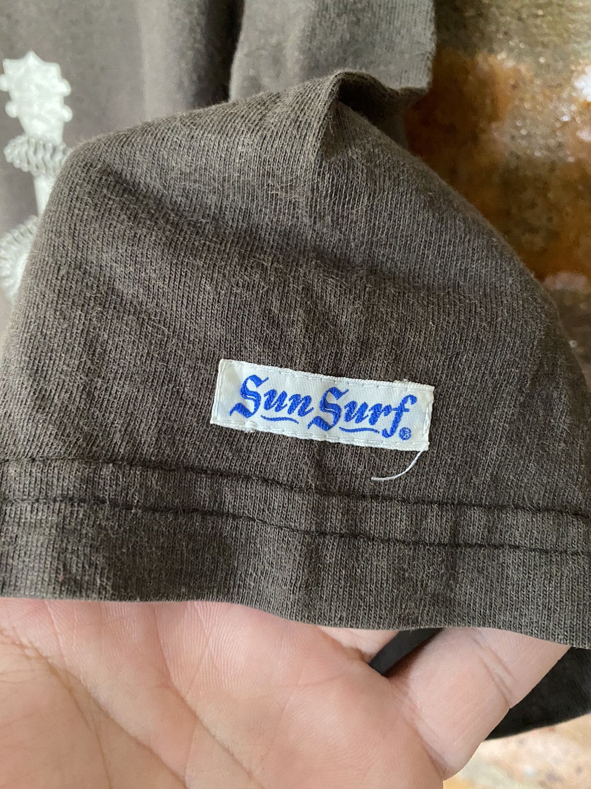 Japanese Brand × Sun Surf × Toyo Enterprises Vtg Sun Surf Logo tee Size US L / EU 52-54 / 3 - 10 Thumbnail