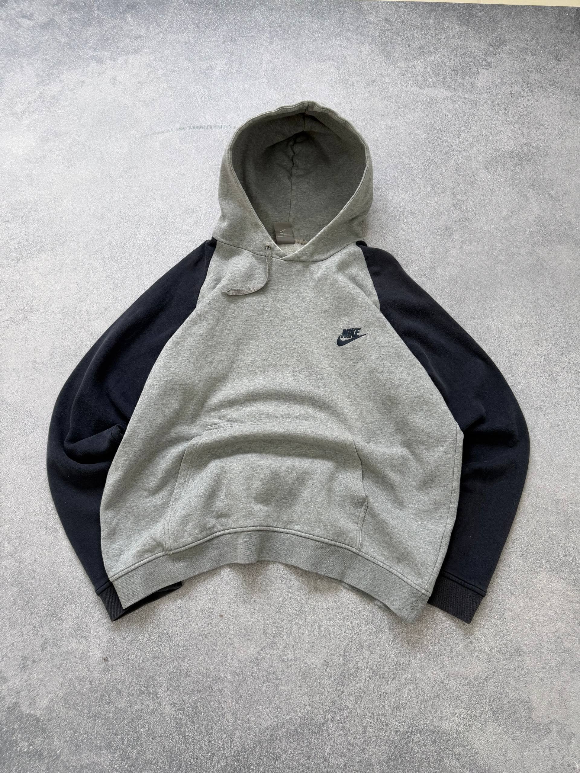 Nike Vintage 90s Nike Archive Baggy Oversize Fi Hoodie Jacket Y2K Size US M / EU 48-50 / 2 - 1 Thumbnail