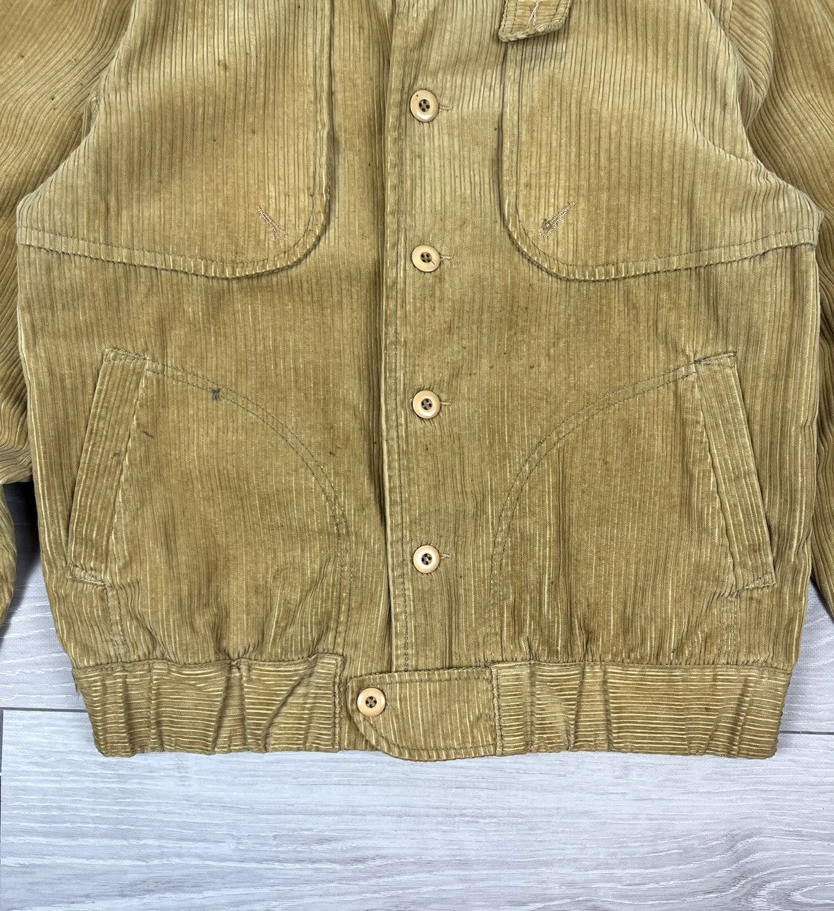 Vintage Brittania Vintage 70s Rare Corduroy Work Jacket Size US M / EU 48-50 / 2 - 5 Thumbnail