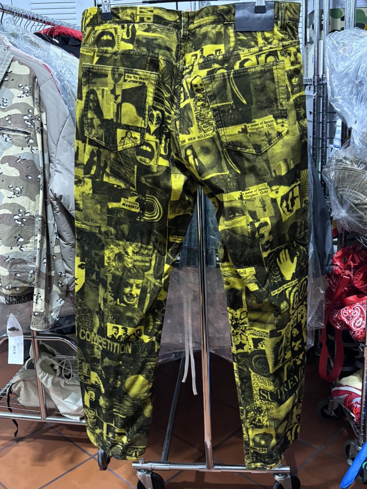 Supreme Supreme Vibrations Corduroy Pants Size US 34 / EU 50 - 7 Thumbnail
