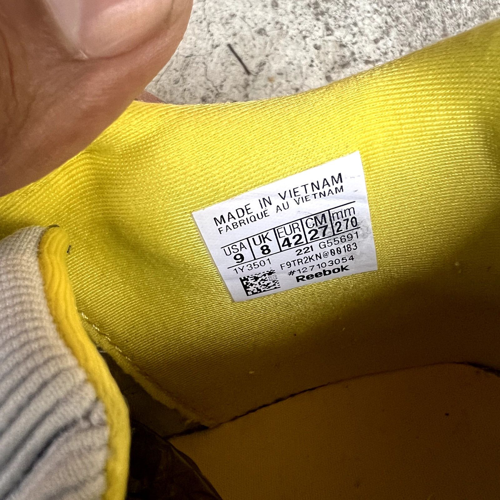 Cottweiler Reebok x Cottweiler X Zig 3D Storm Hydro "Alabaster" Size US 9 / EU 42 - 7 Thumbnail