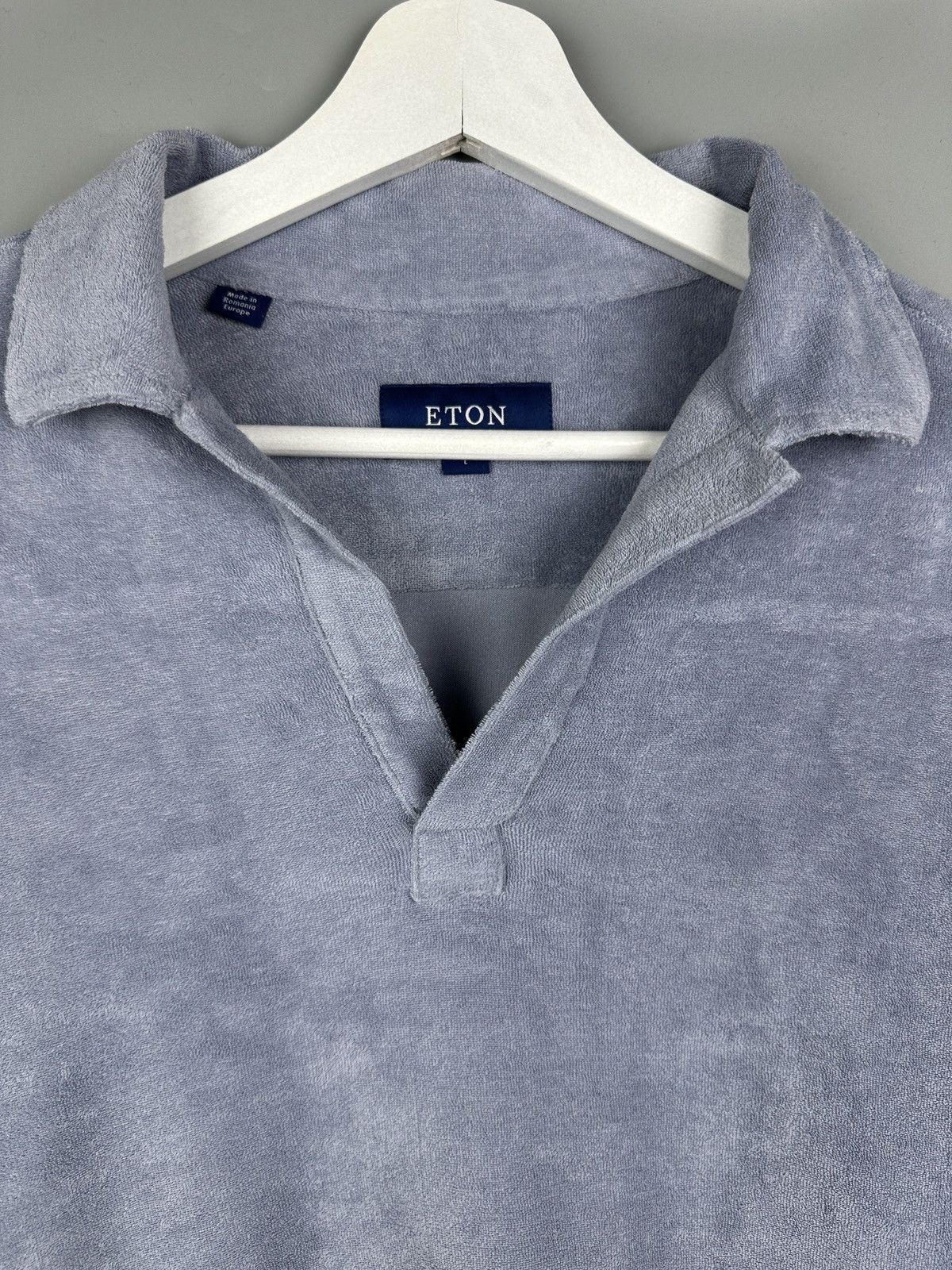 Eton Eton Terry Polo T Shirt Tee Big Logo USA Ralph Lauren Bear Size US L / EU 52-54 / 3 - 3 Thumbnail