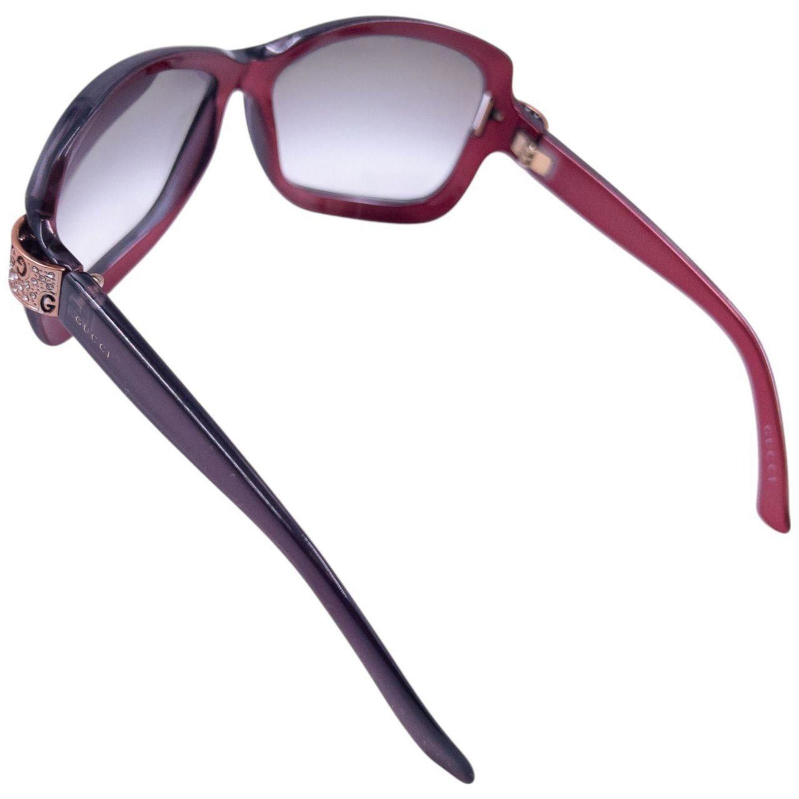 Gucci Vintage Gucci Diamonte Sunglasses Size ONE SIZE - 5 Thumbnail