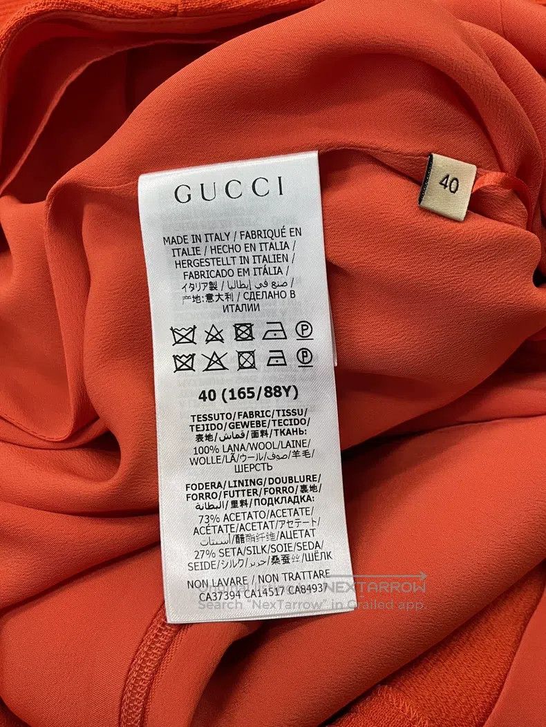 Gucci Gucci Dress with tie-ties Size S / US 4 / IT 40 - 6 Thumbnail